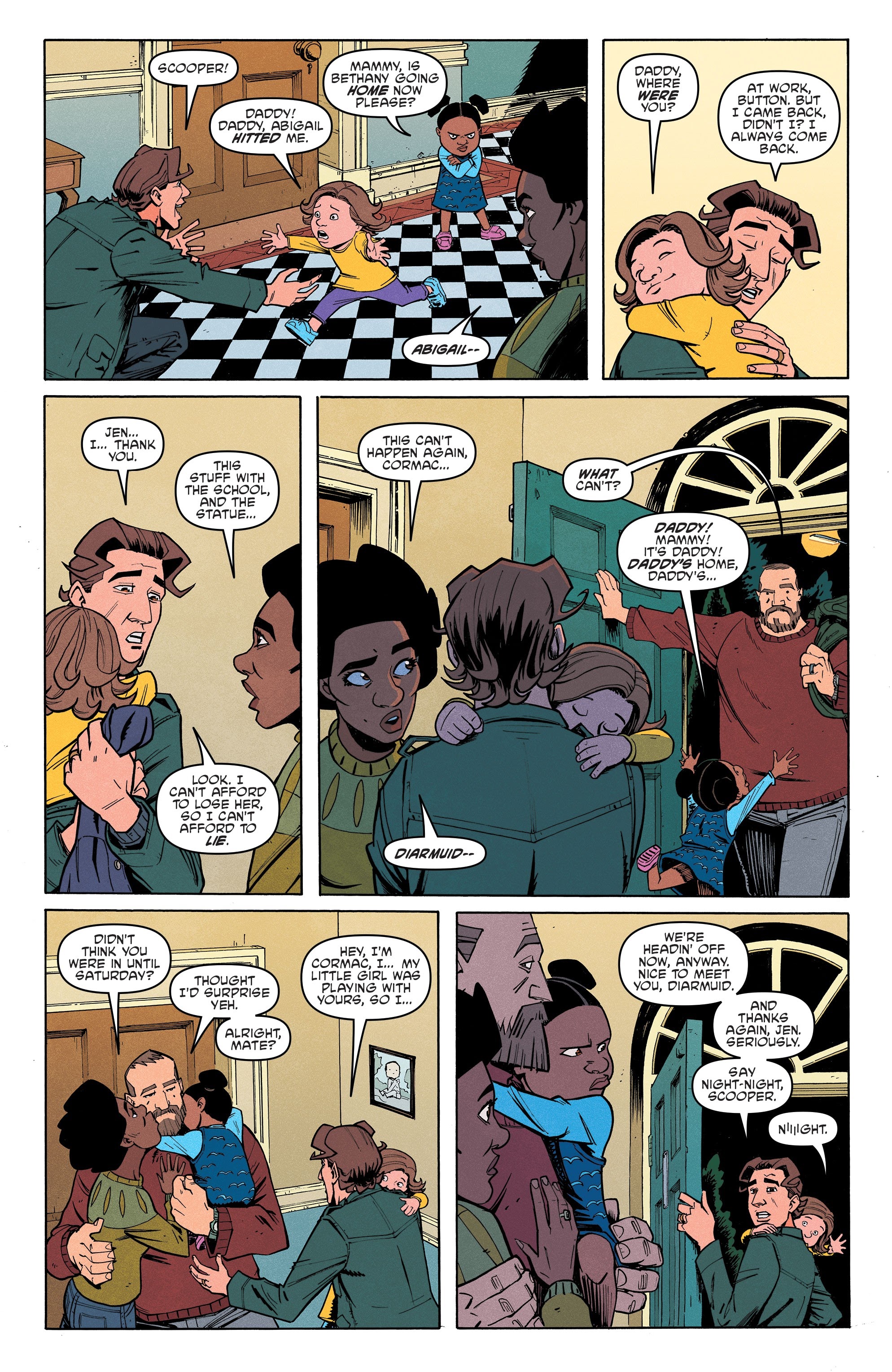Read online Scarenthood comic -  Issue #1 - 19