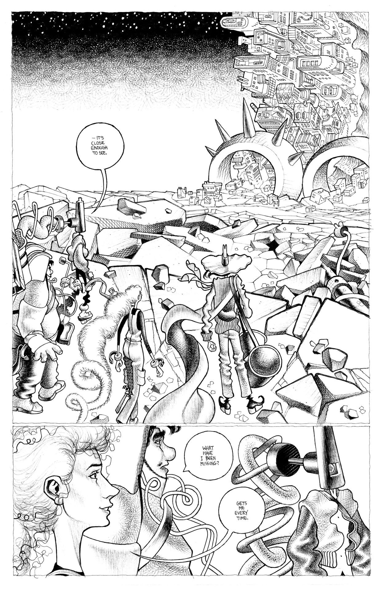 Read online Faceless and the Family comic -  Issue #1 - 47