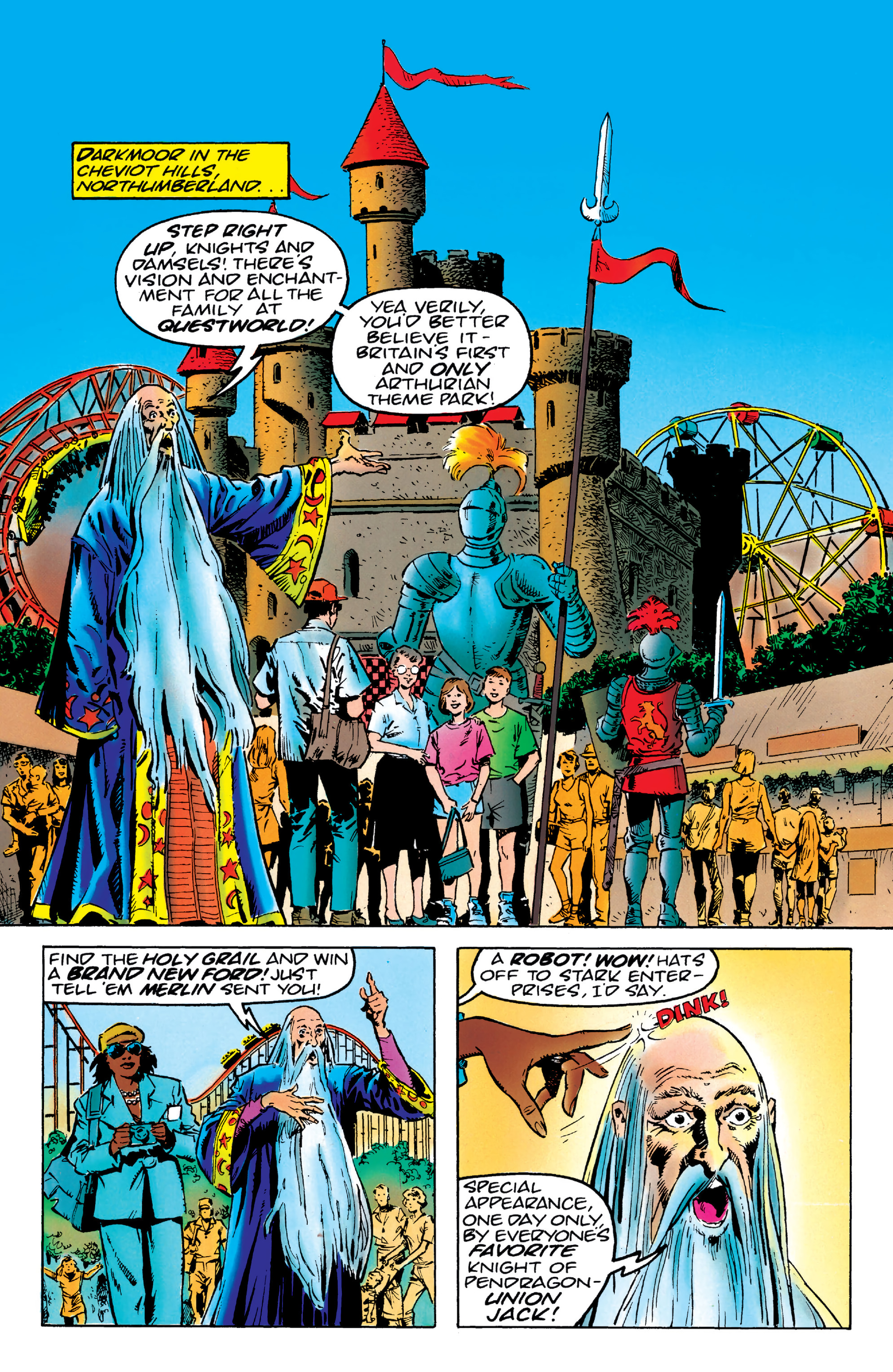 Read online Knights of Pendragon Omnibus comic -  Issue # TPB (Part 5) - 29