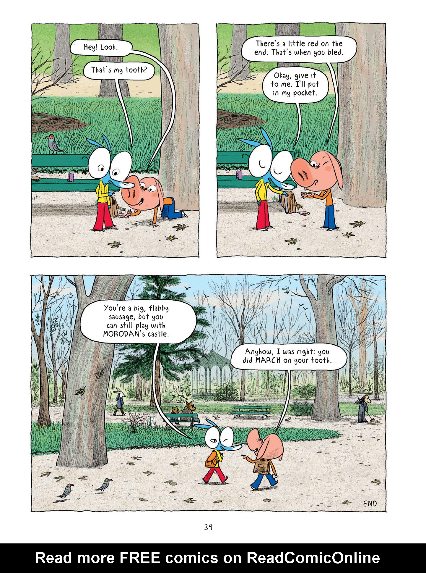 Read online Ariol comic -  Issue # TPB 8 - 36