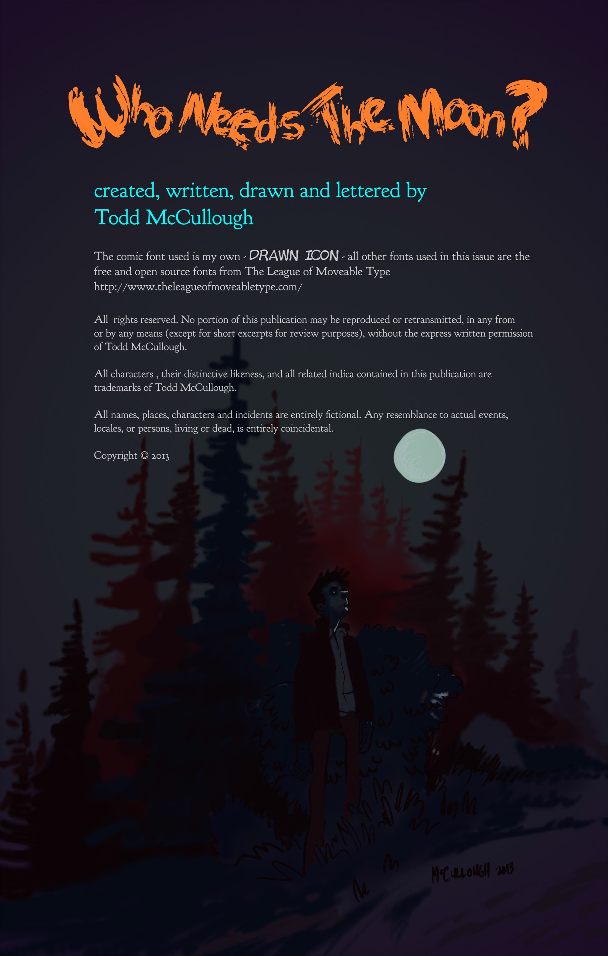 Read online Who Needs the Moon comic -  Issue #2 - 3