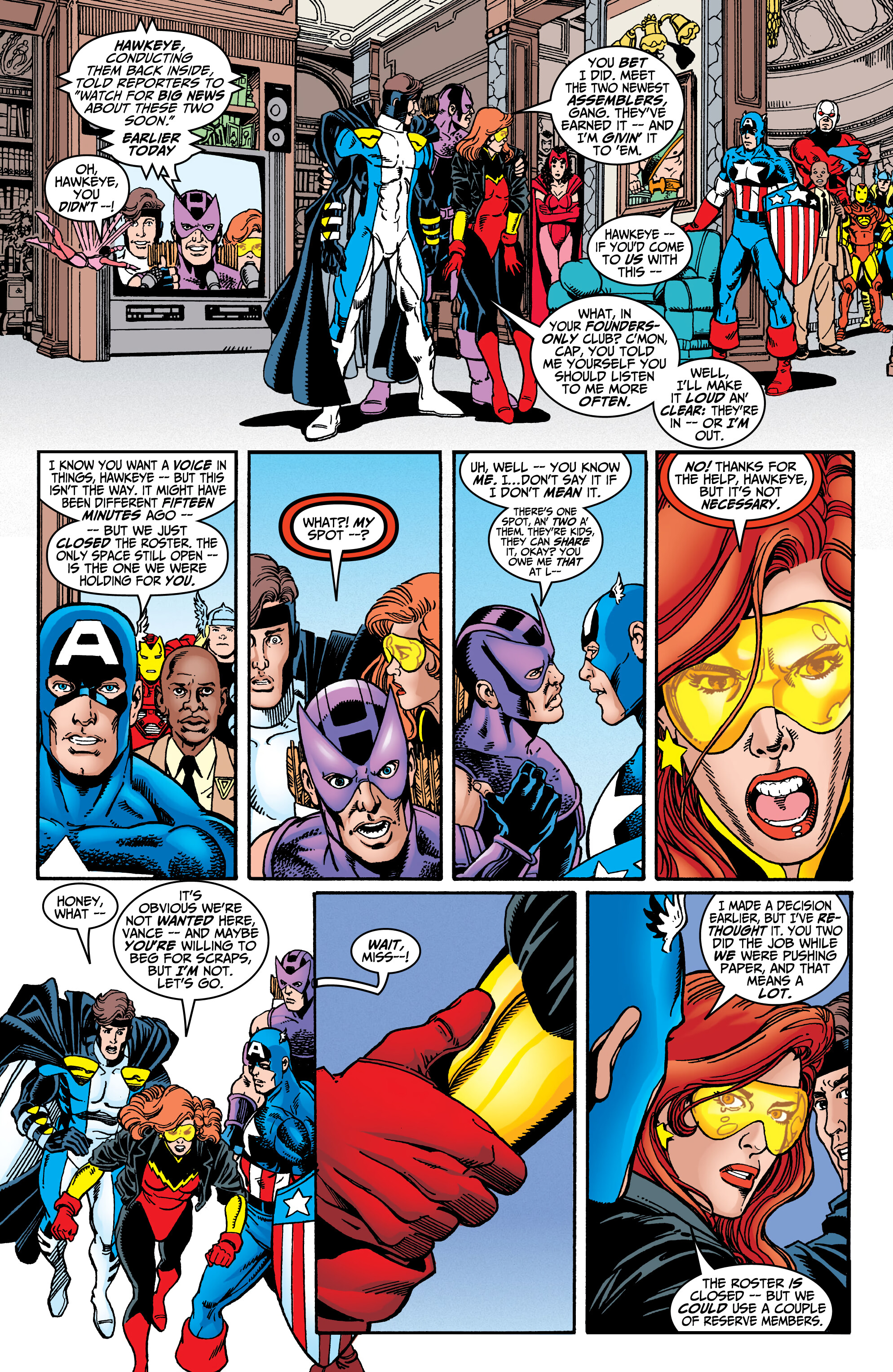Read online Avengers By Kurt Busiek & George Perez Omnibus comic -  Issue # TPB (Part 2) - 10