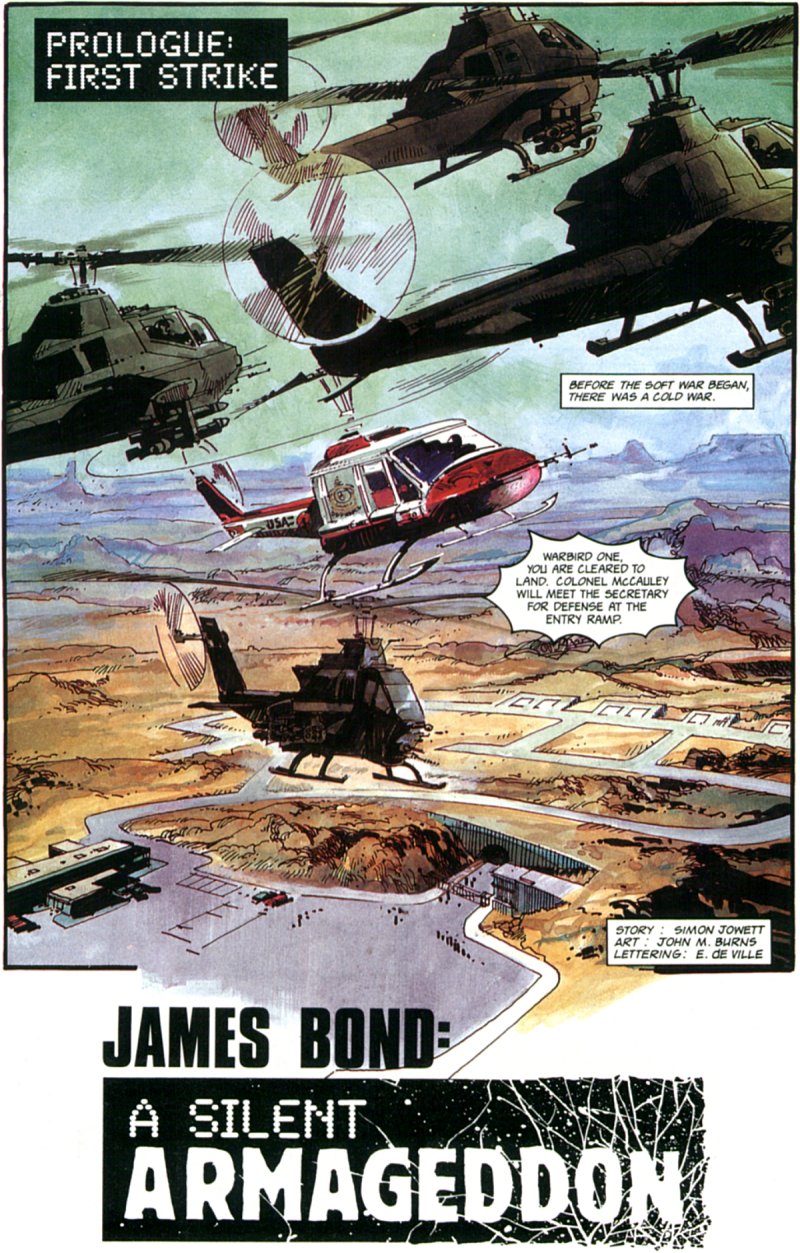 Read online James Bond: A Silent Armageddon comic -  Issue #1 - 2