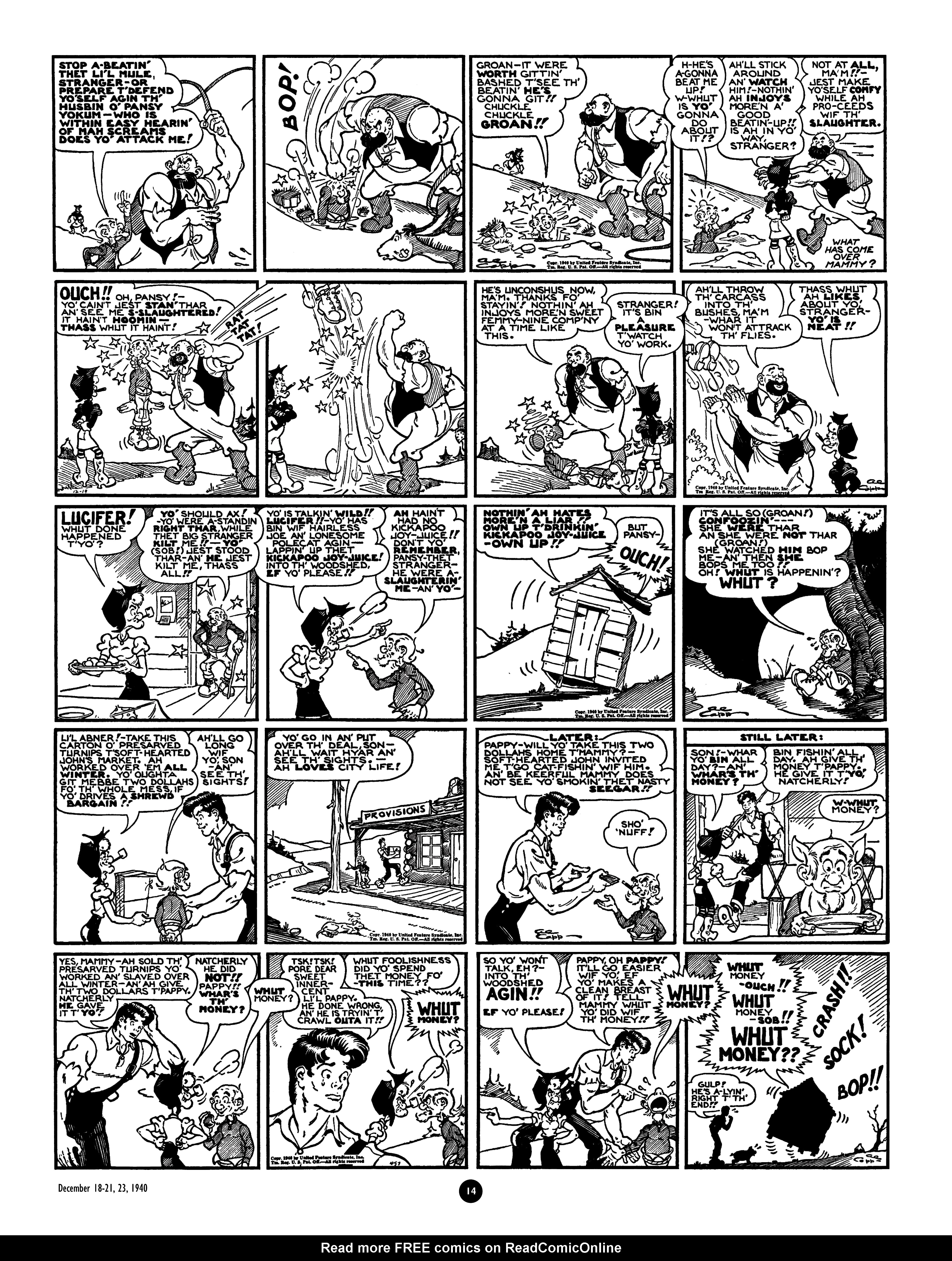 Read online Al Capp's Li'l Abner Complete Daily & Color Sunday Comics comic -  Issue # TPB 4 (Part 1) - 15