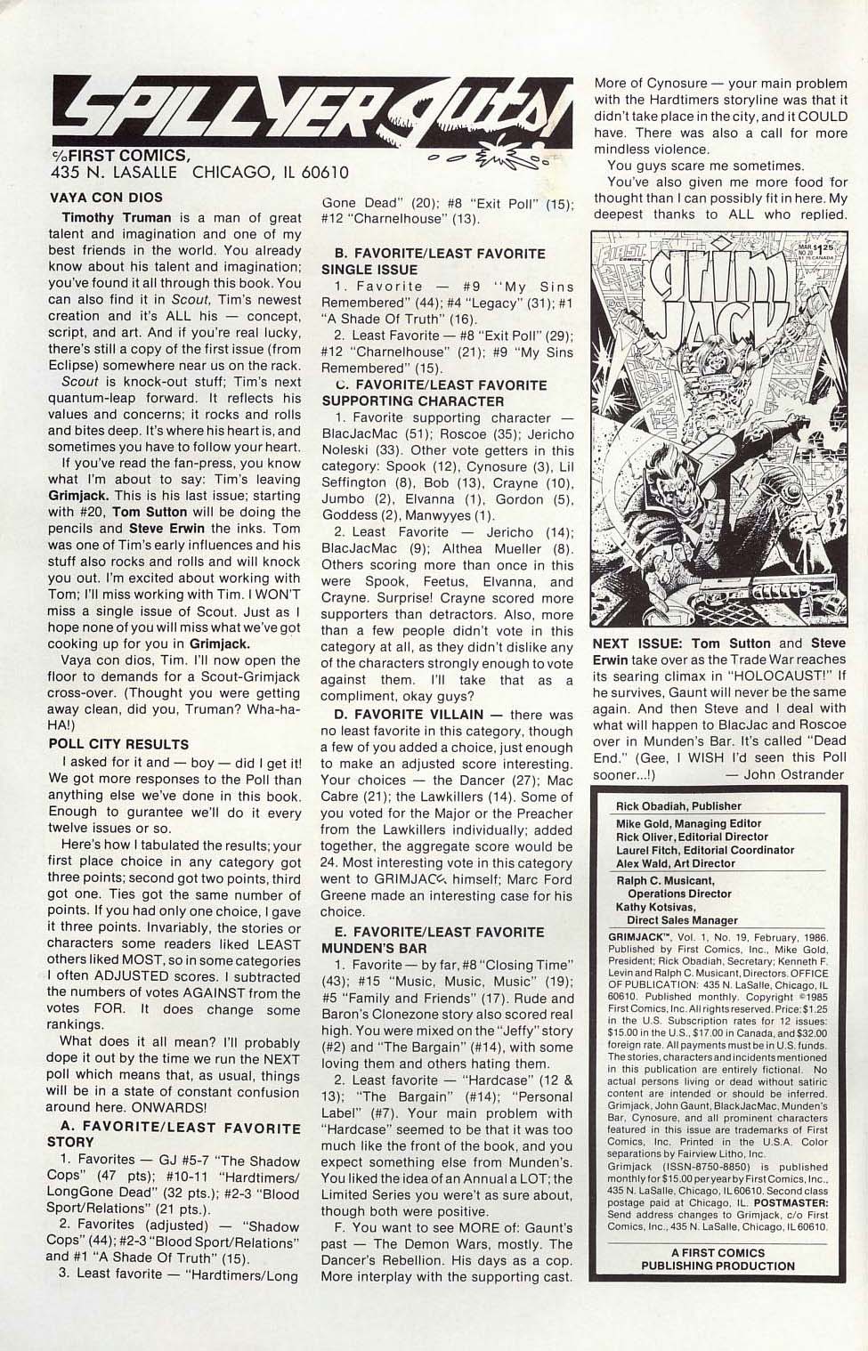 Read online Grimjack comic -  Issue #19 - 30