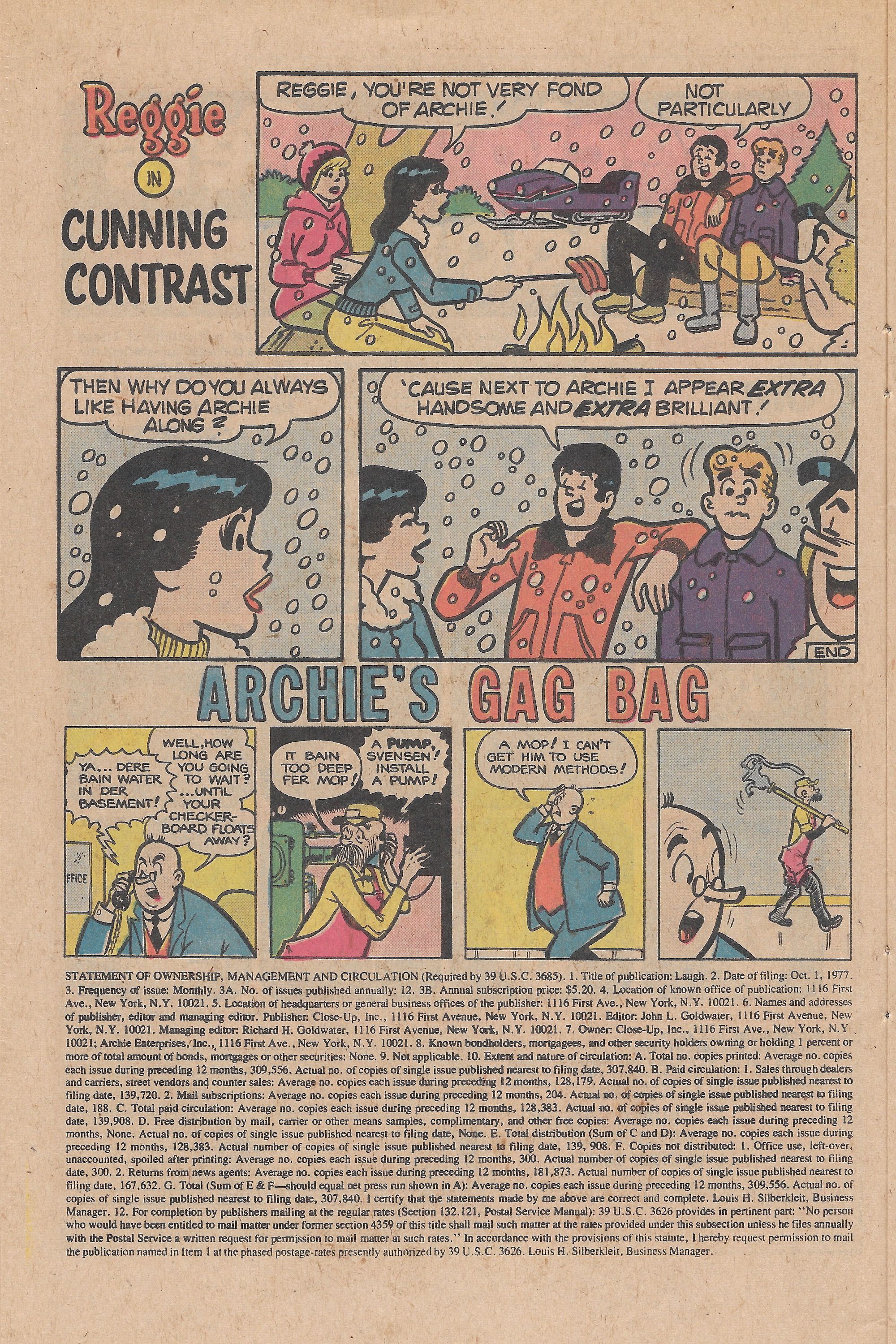 Read online Laugh (Comics) comic -  Issue #325 - 10