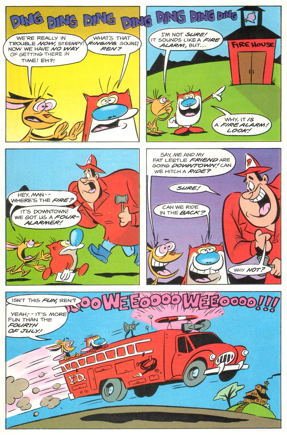 Read online The Ren and Stimpy Show Special: Four Swerks comic -  Issue # Full - 31