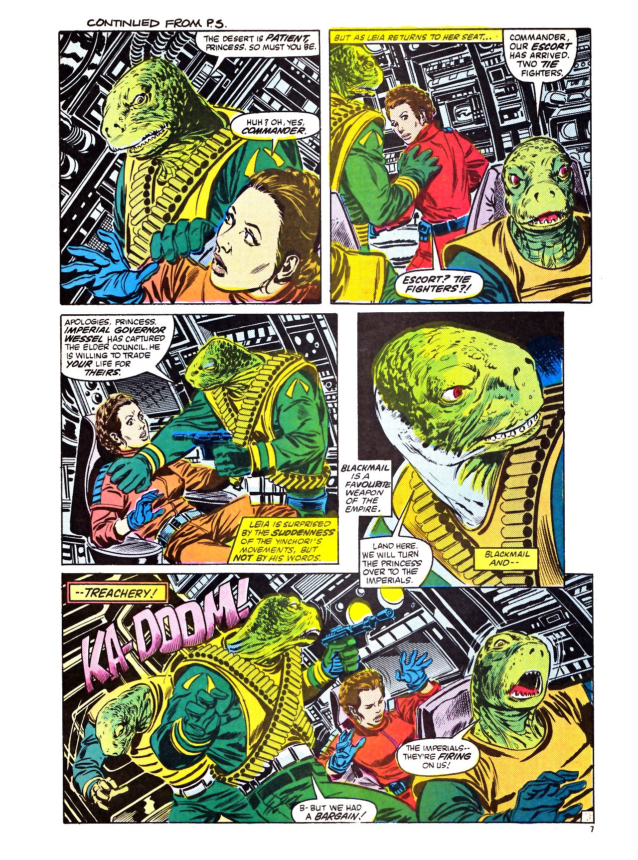 Read online Return of the Jedi comic -  Issue #64 - 7