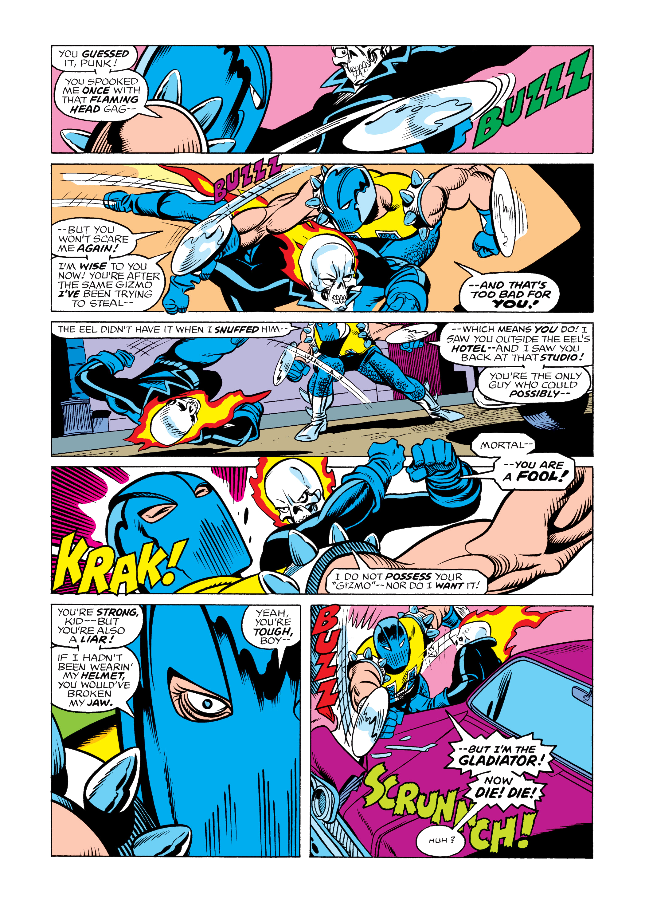 Read online Marvel Masterworks: Ghost Rider comic -  Issue # TPB 3 (Part 1) - 23