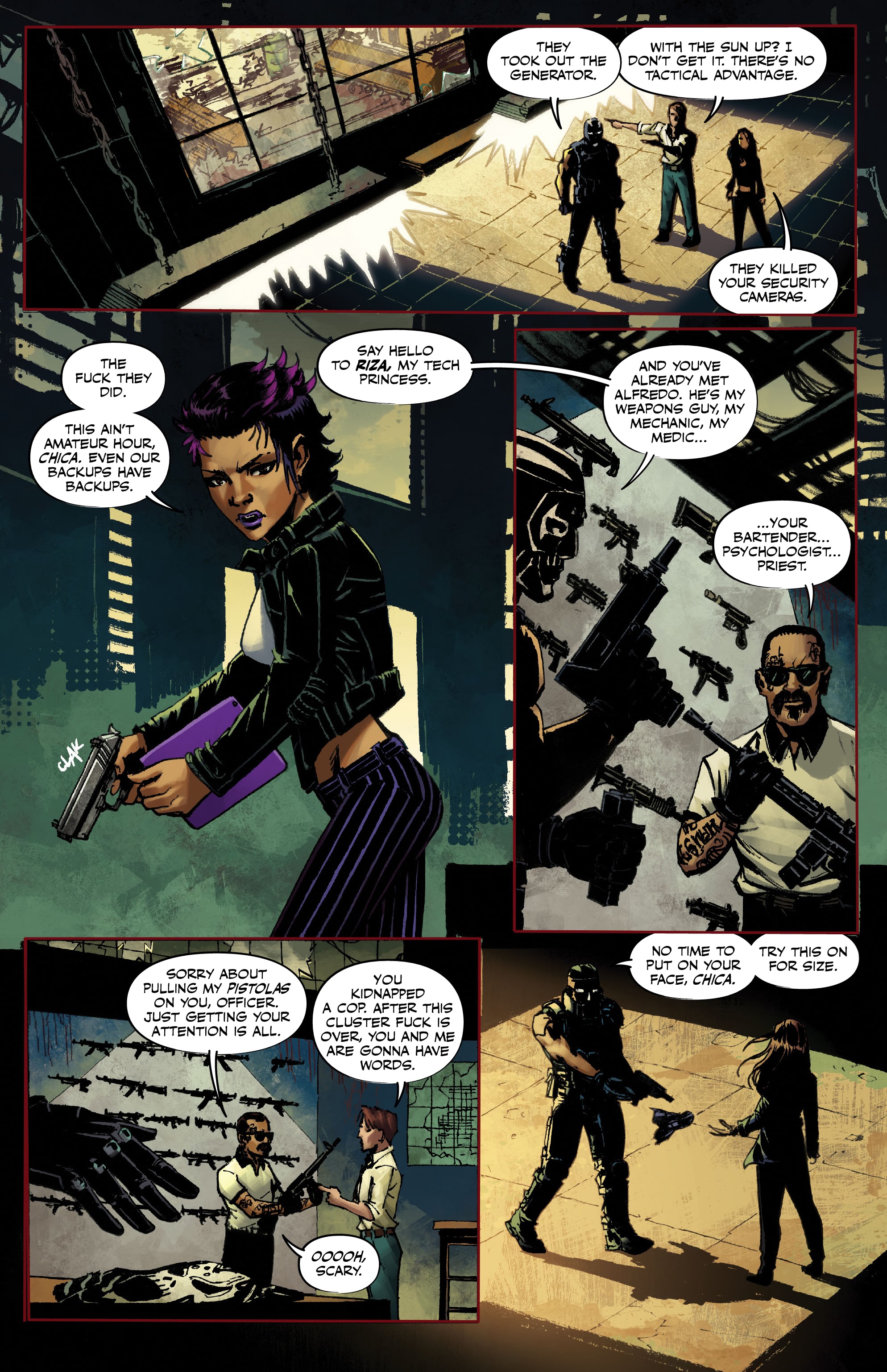 Read online La Muerta: Retribution comic -  Issue #1 - 13