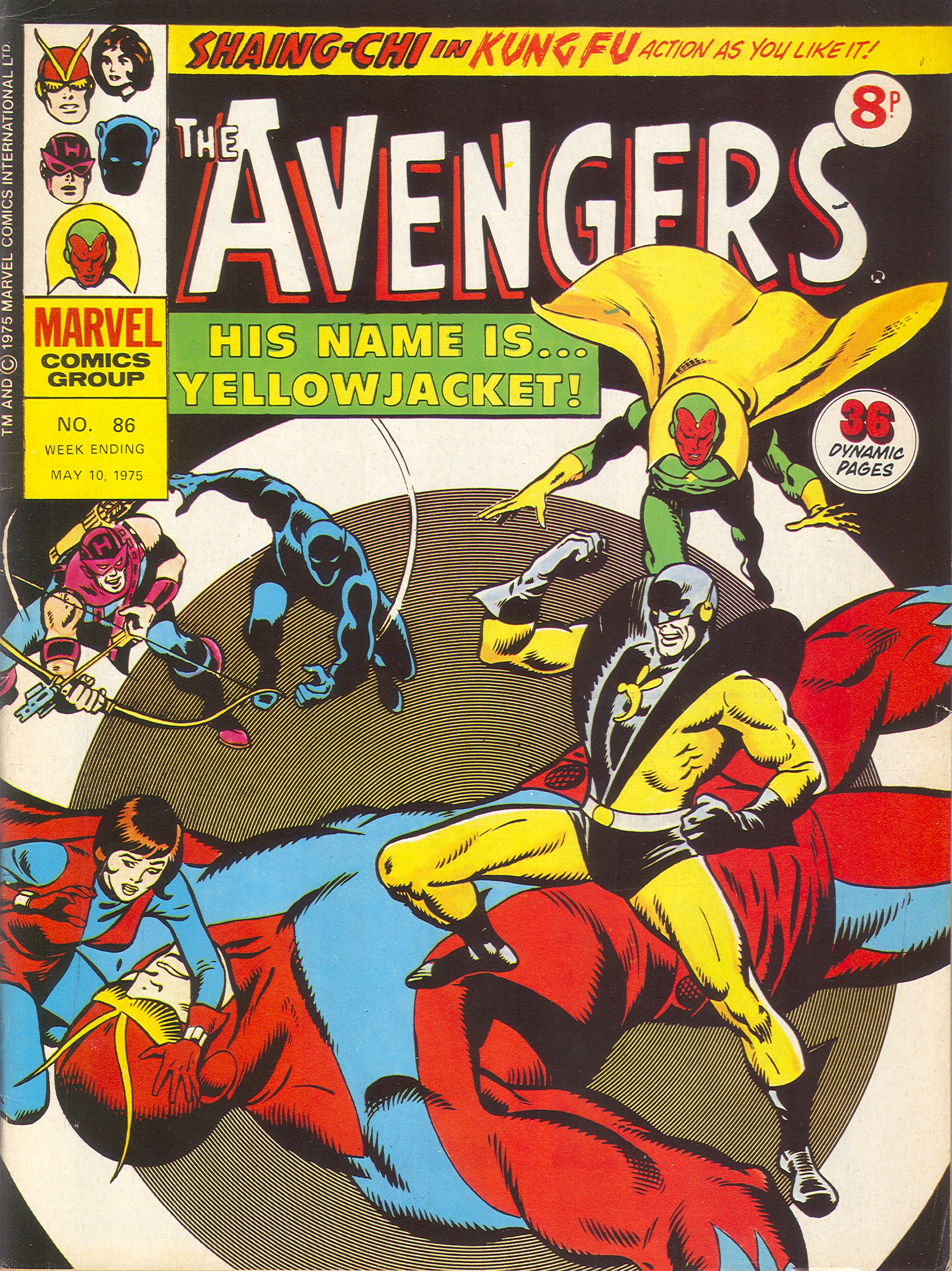 Read online The Avengers (1973) comic -  Issue #86 - 1
