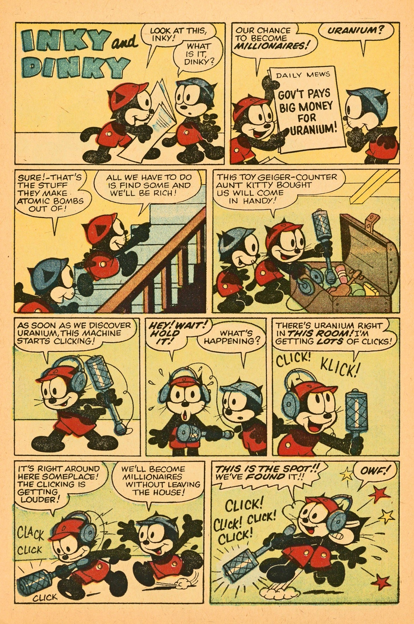 Read online Felix the Cat (1955) comic -  Issue #112 - 30