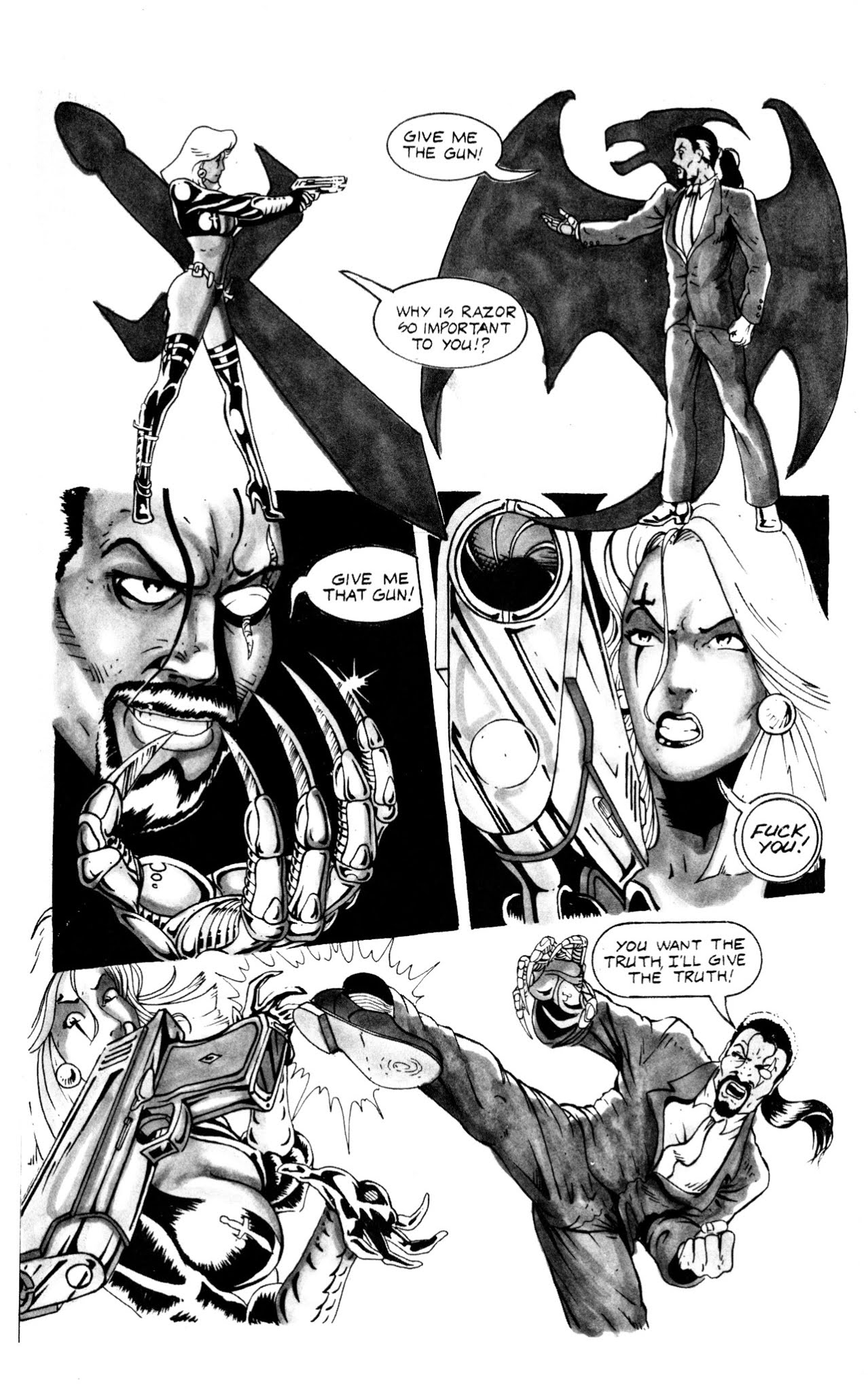 Read online Razor comic -  Issue #8 - 14