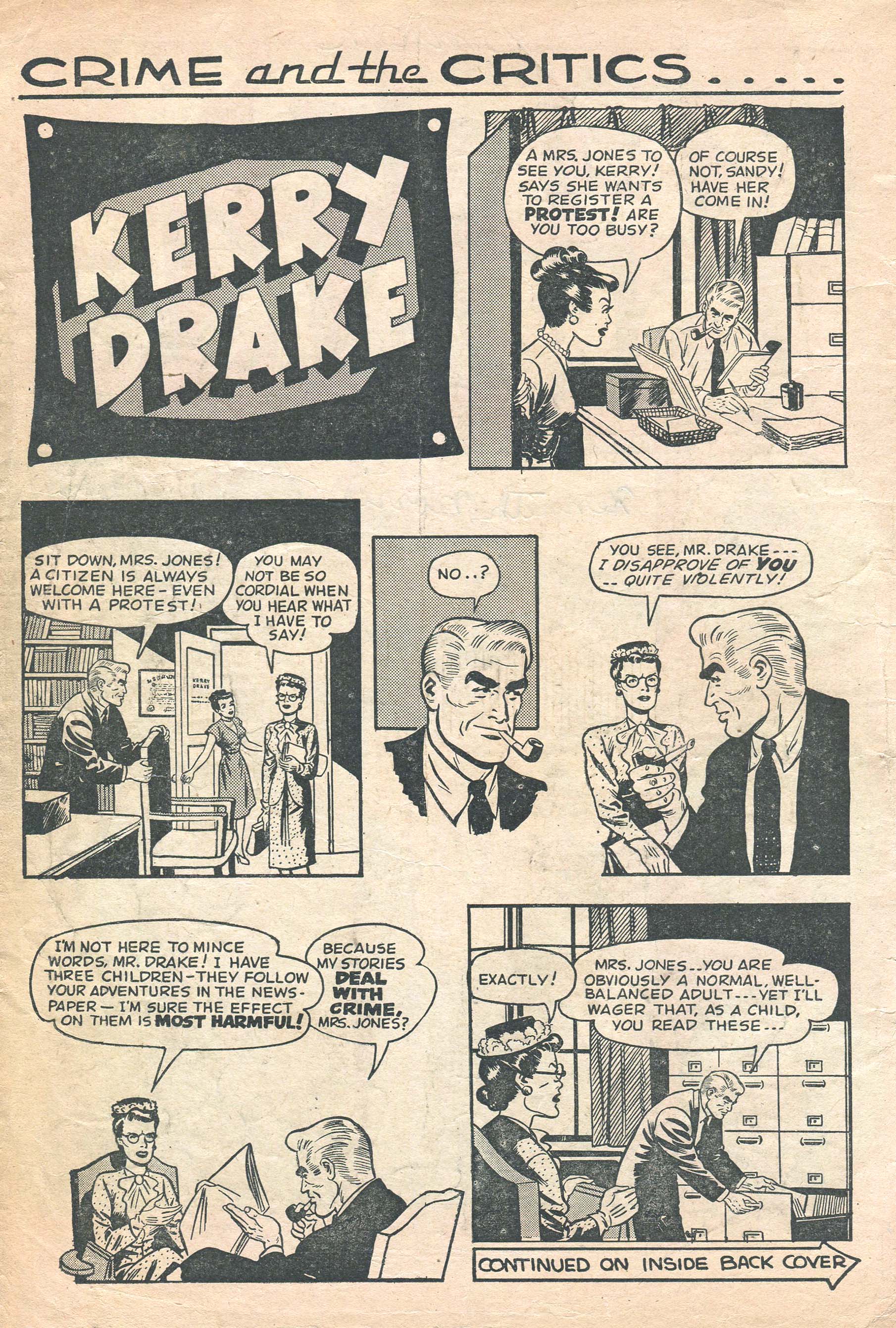 Read online Kerry Drake Detective Cases comic -  Issue #4 - 2