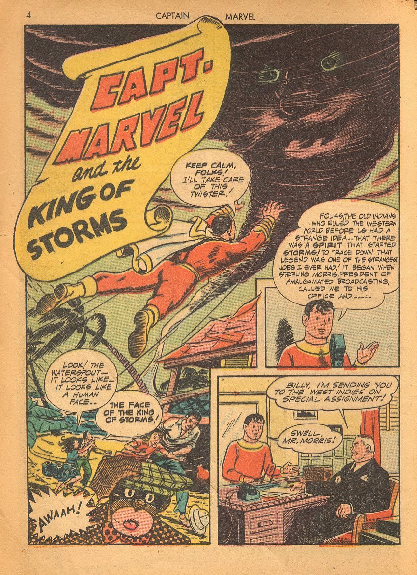 Read online Captain Marvel Adventures comic -  Issue #13 - 4