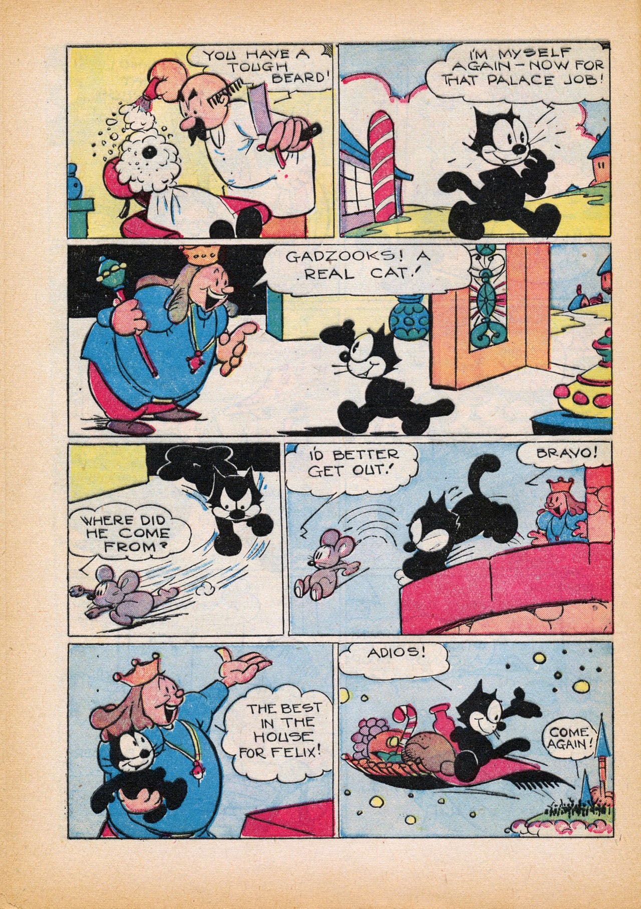 Read online Felix the Cat (1948) comic -  Issue #12 - 42