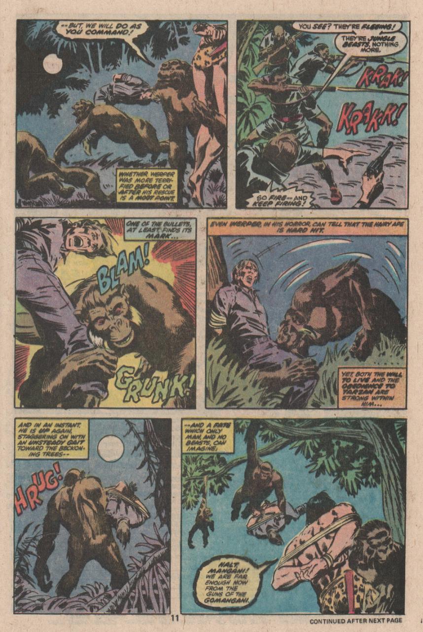 Read online Tarzan (1977) comic -  Issue #11 - 8