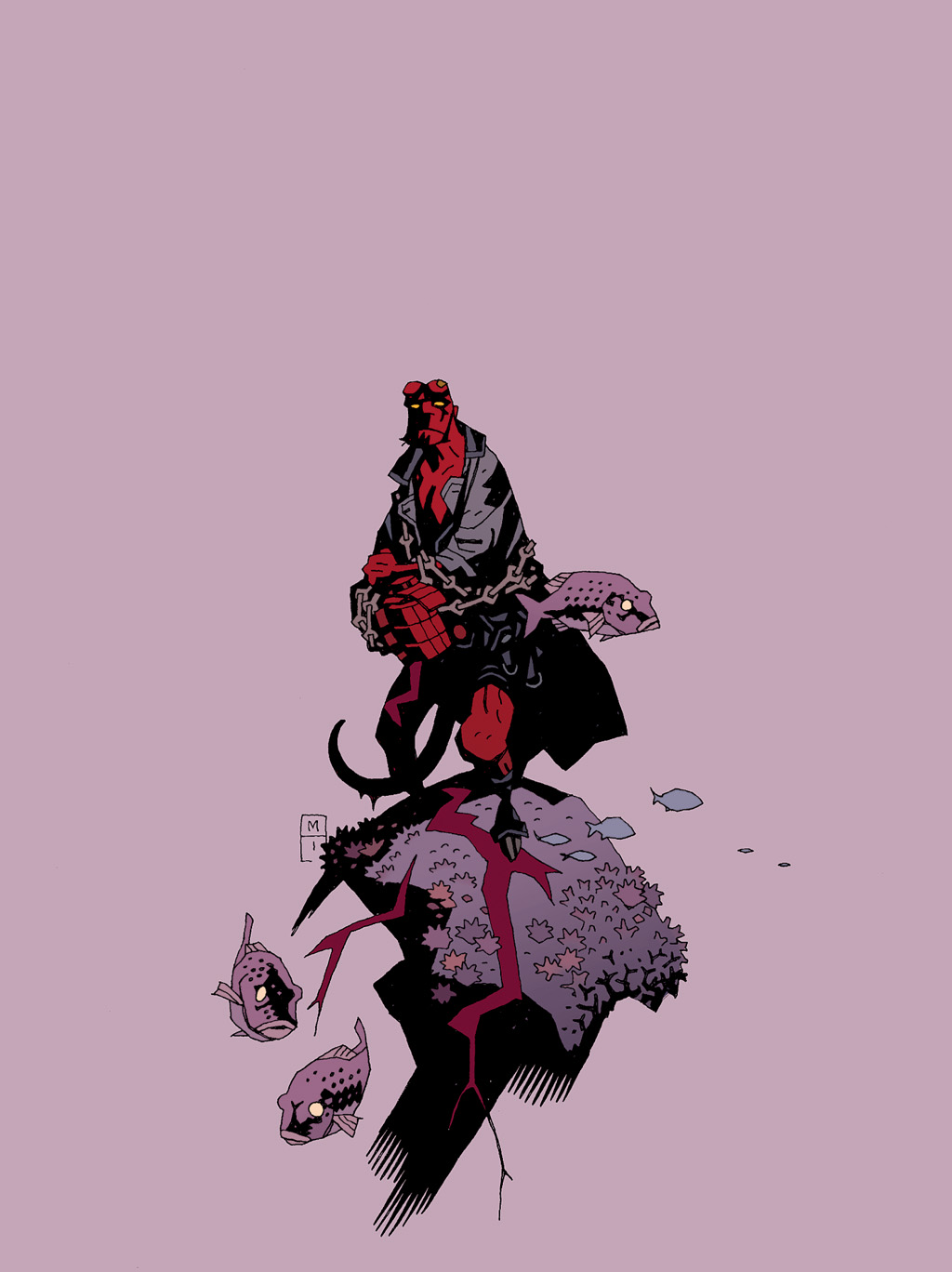 Read online The Art of Hellboy comic -  Issue # TPB - 180