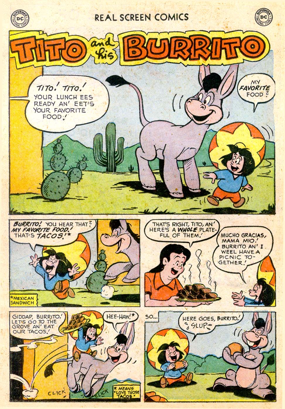 Read online Real Screen Comics comic -  Issue #55 - 20
