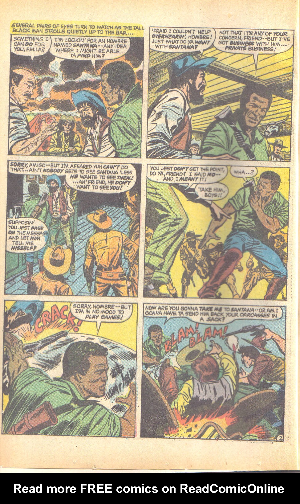 Read online Wild Western Action comic -  Issue #2 - 4