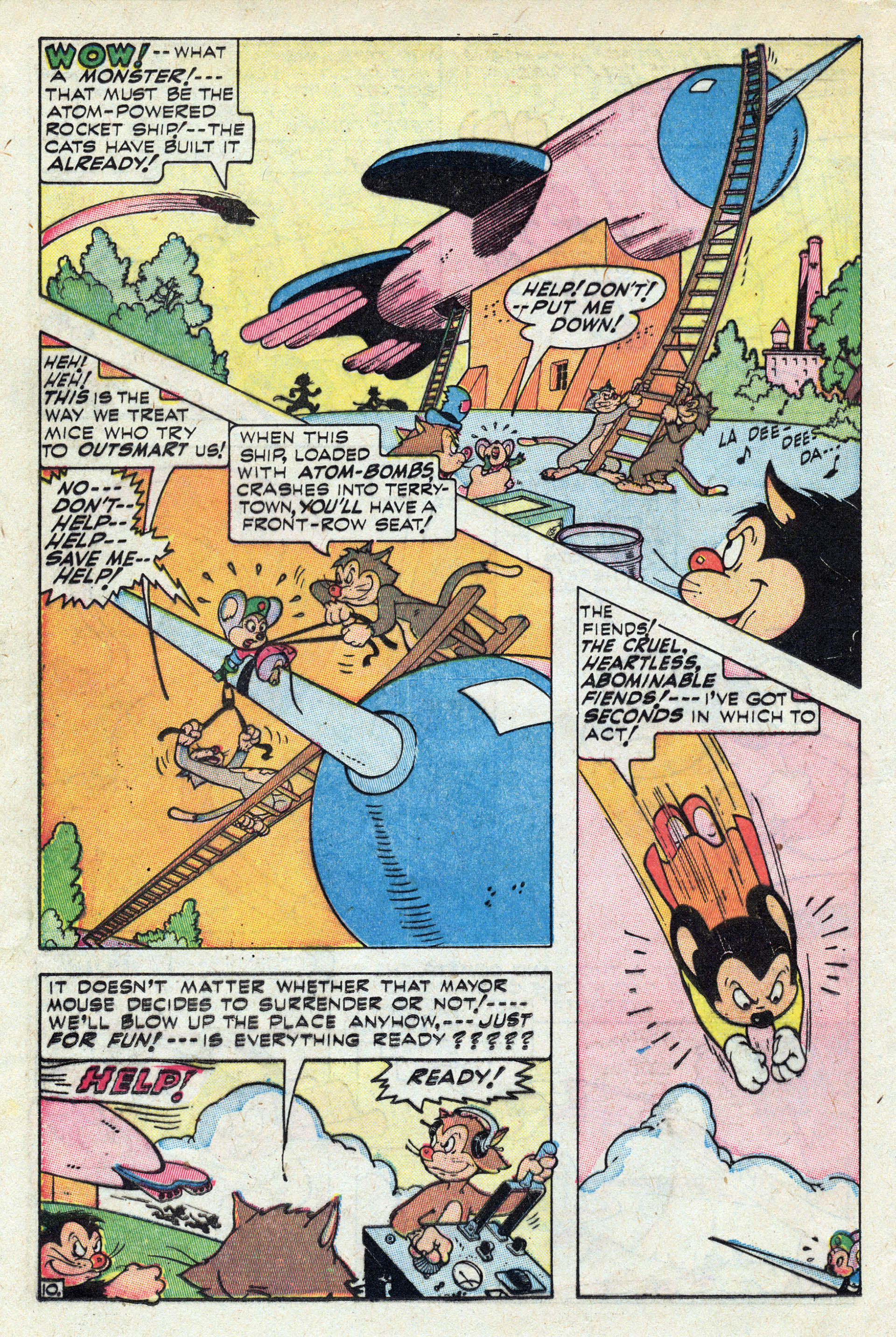 Read online Paul Terry's Mighty Mouse Comics comic -  Issue #3 - 13
