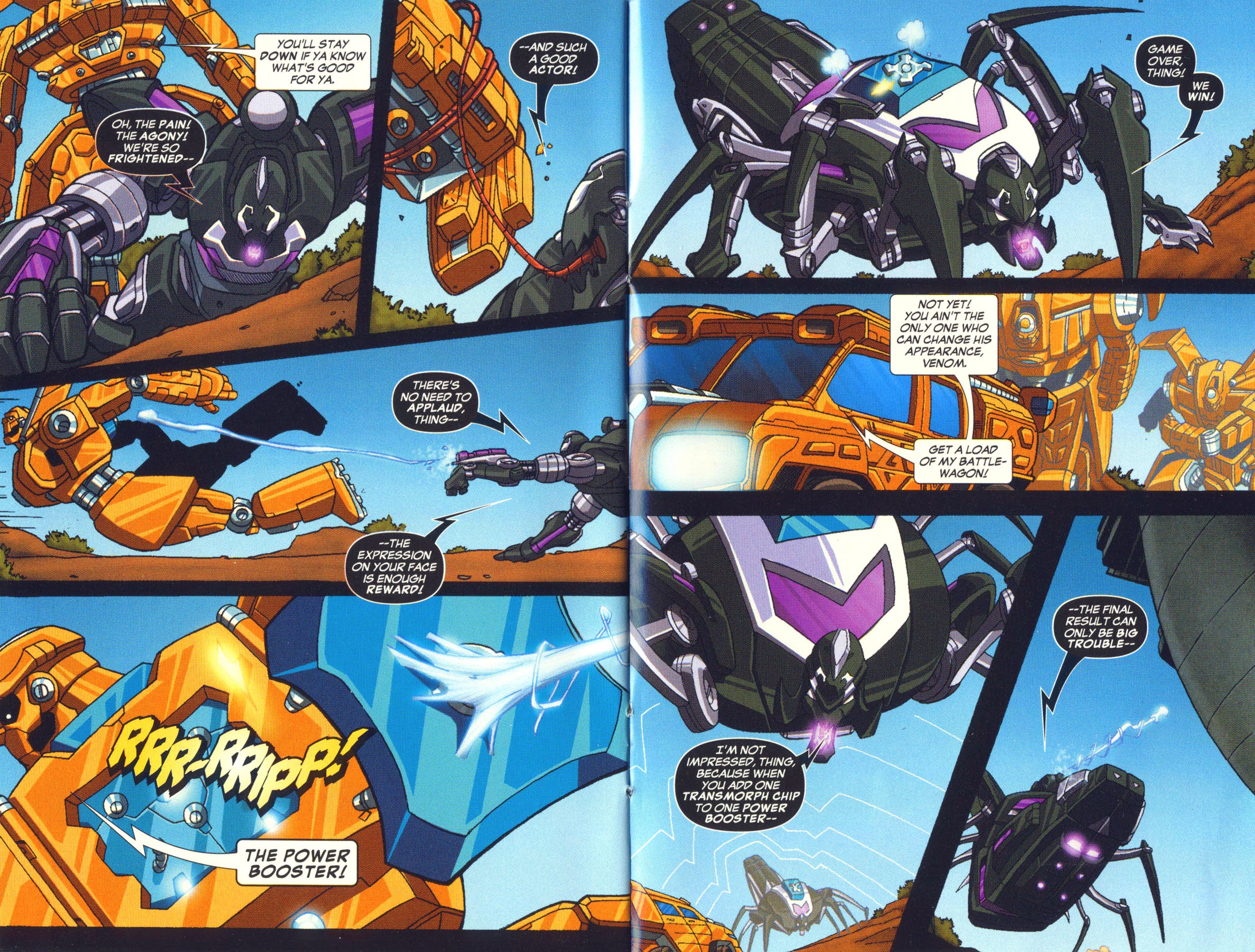 Read online Marvel Megamorphs comic -  Issue # Thing - 5