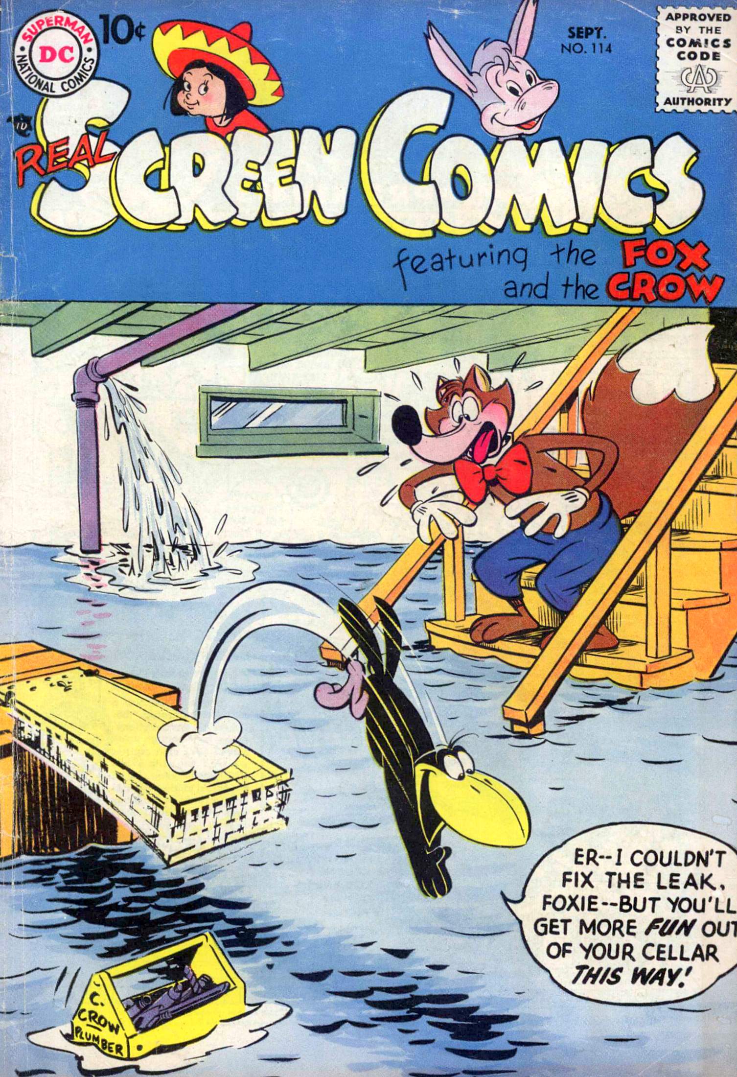 Read online Real Screen Comics comic -  Issue #114 - 1