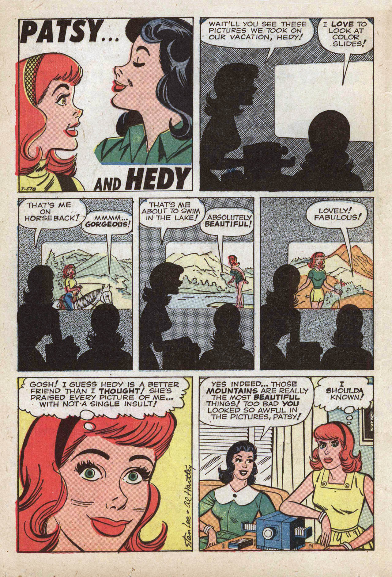 Read online Patsy Walker comic -  Issue #87 - 16