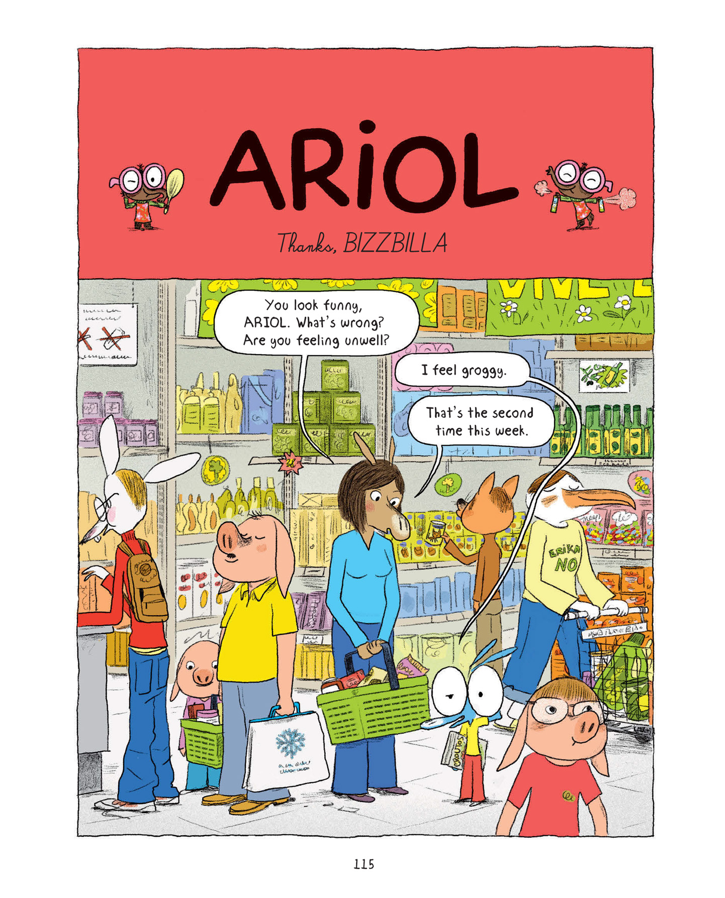 Read online Ariol comic -  Issue # TPB 5 - 117