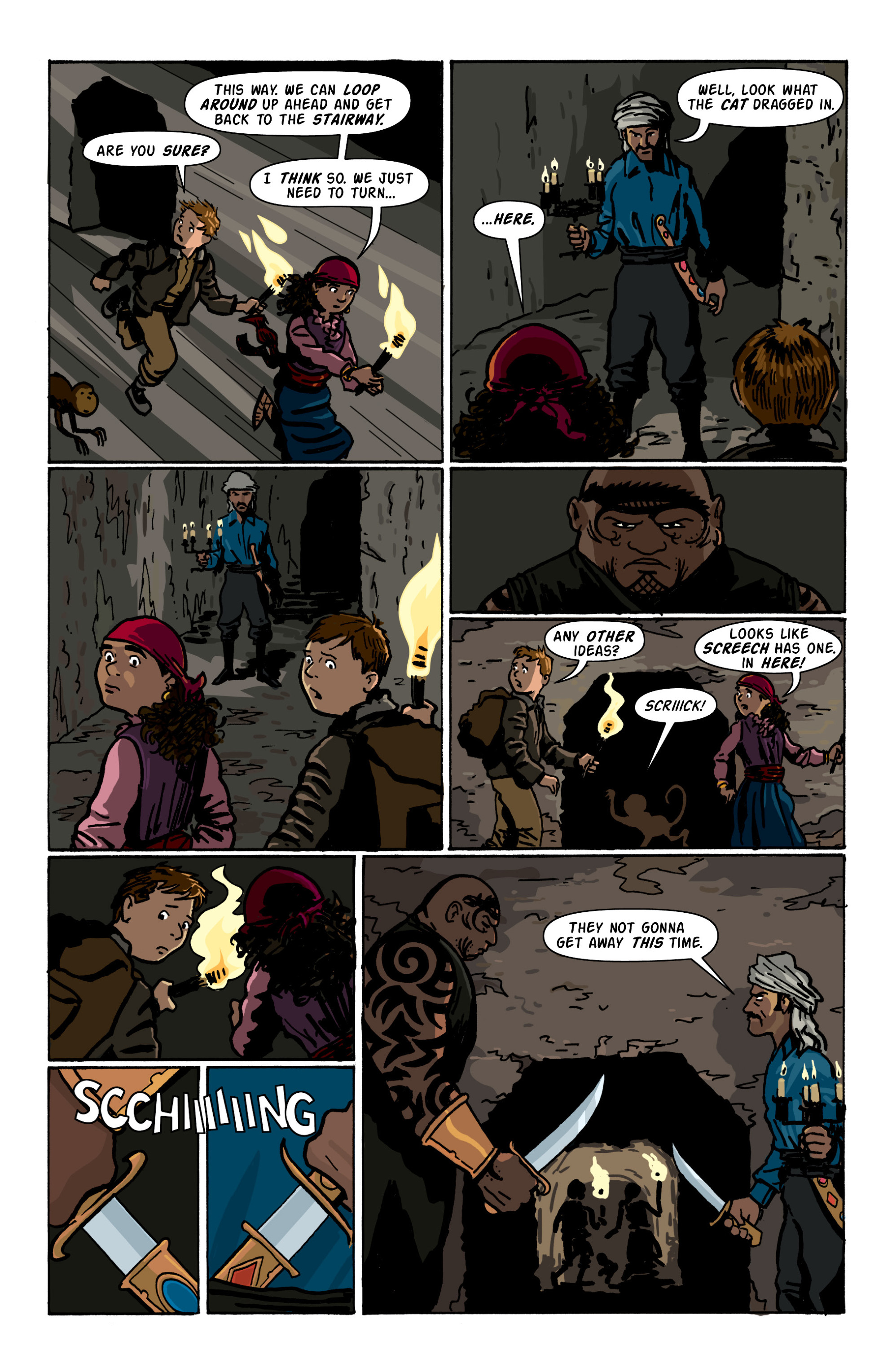 Read online Rocket Robinson and the Pharaoh's Fortune comic -  Issue # TPB (Part 2) - 57