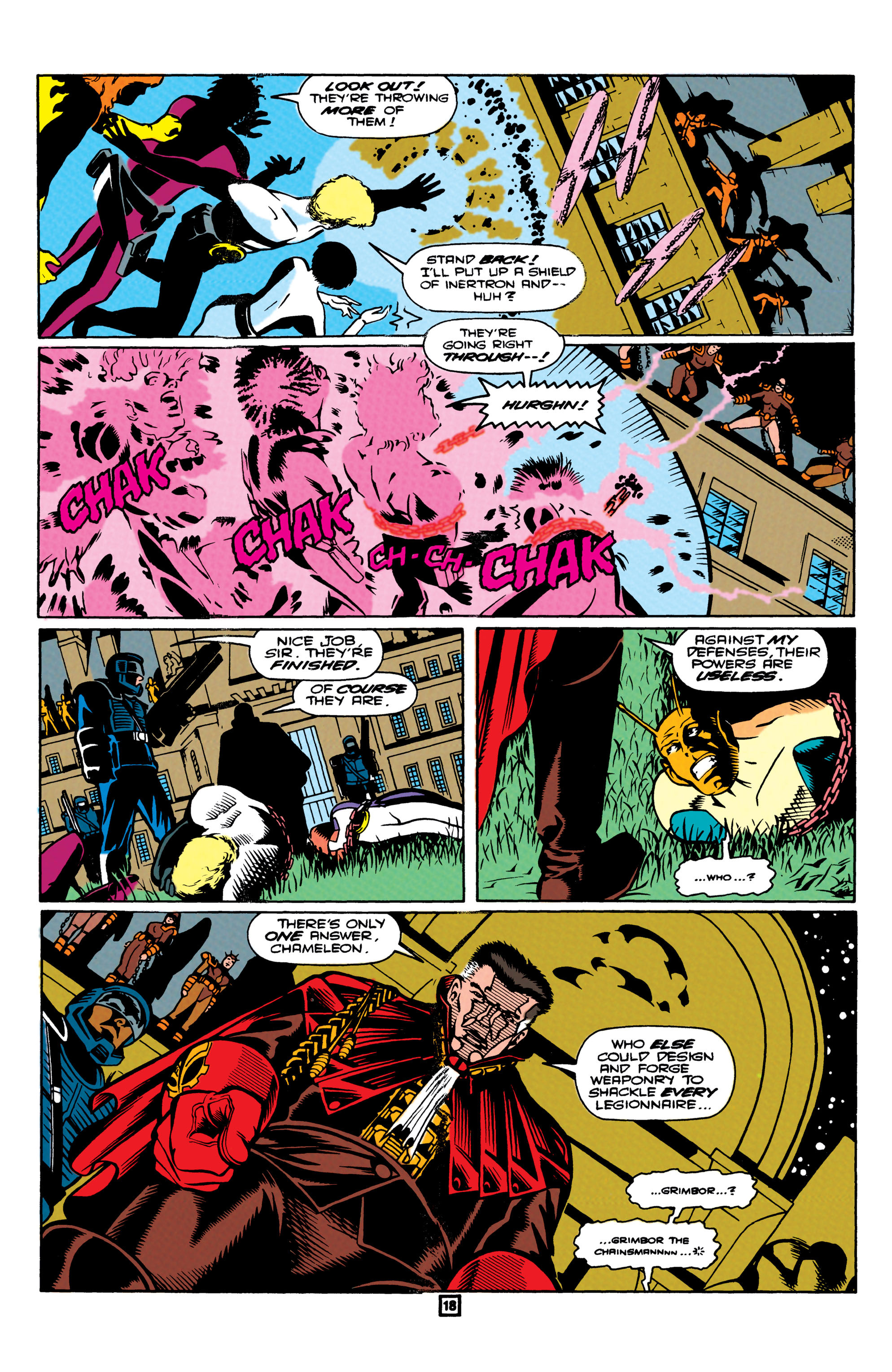 Read online Legionnaires comic -  Issue #13 - 19