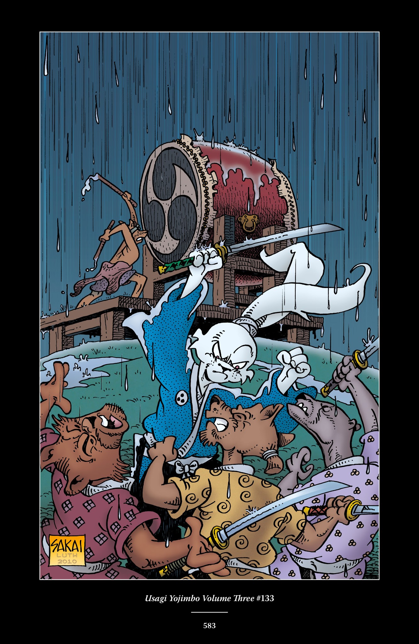 Read online The Usagi Yojimbo Saga comic -  Issue # TPB 7 - 573