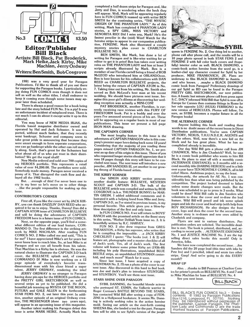 Read online Bill Black's Fun Comics comic -  Issue #3 - 2