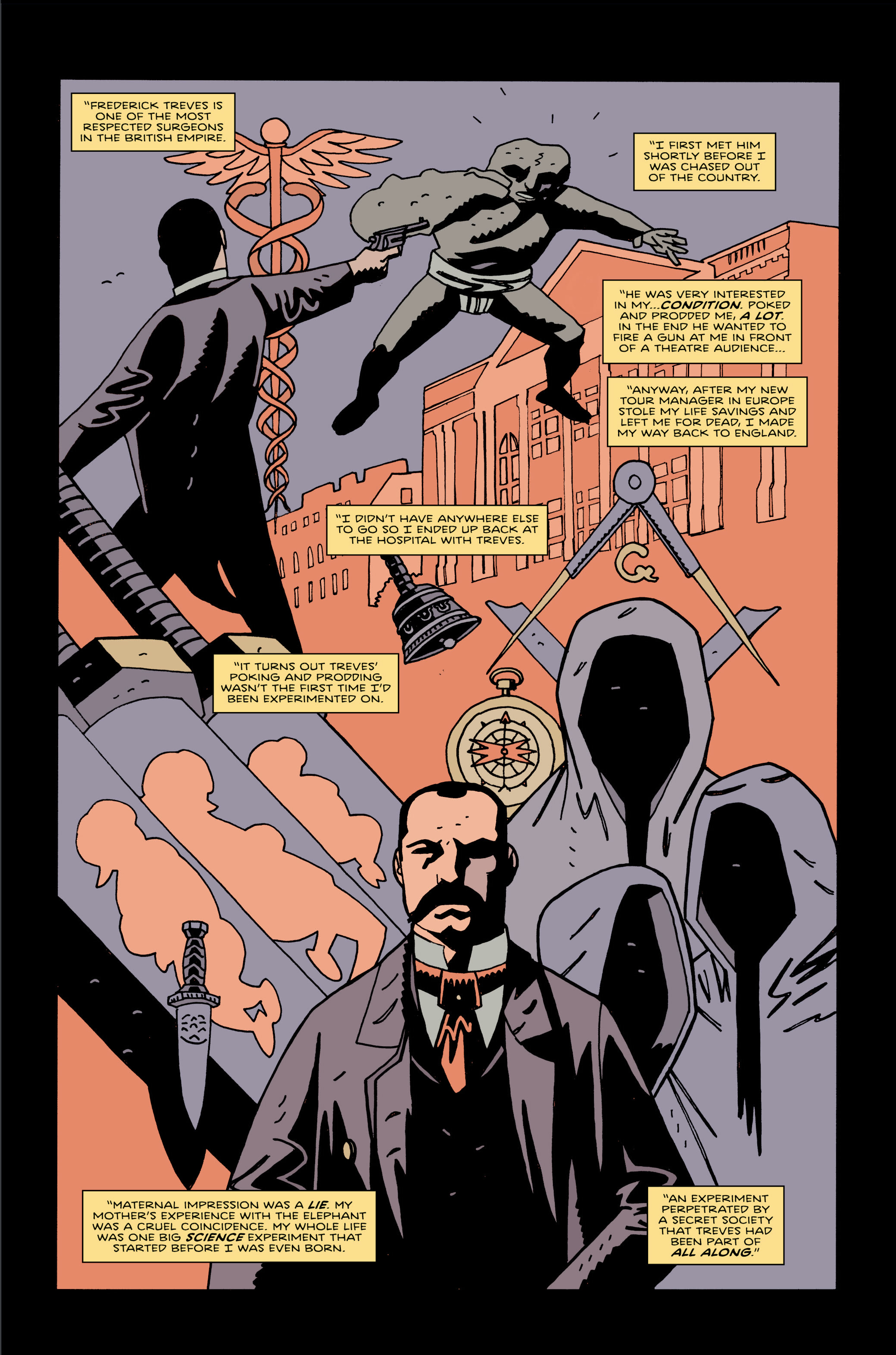 Read online Merrick: The Sensational Elephantman comic -  Issue #9 - 11