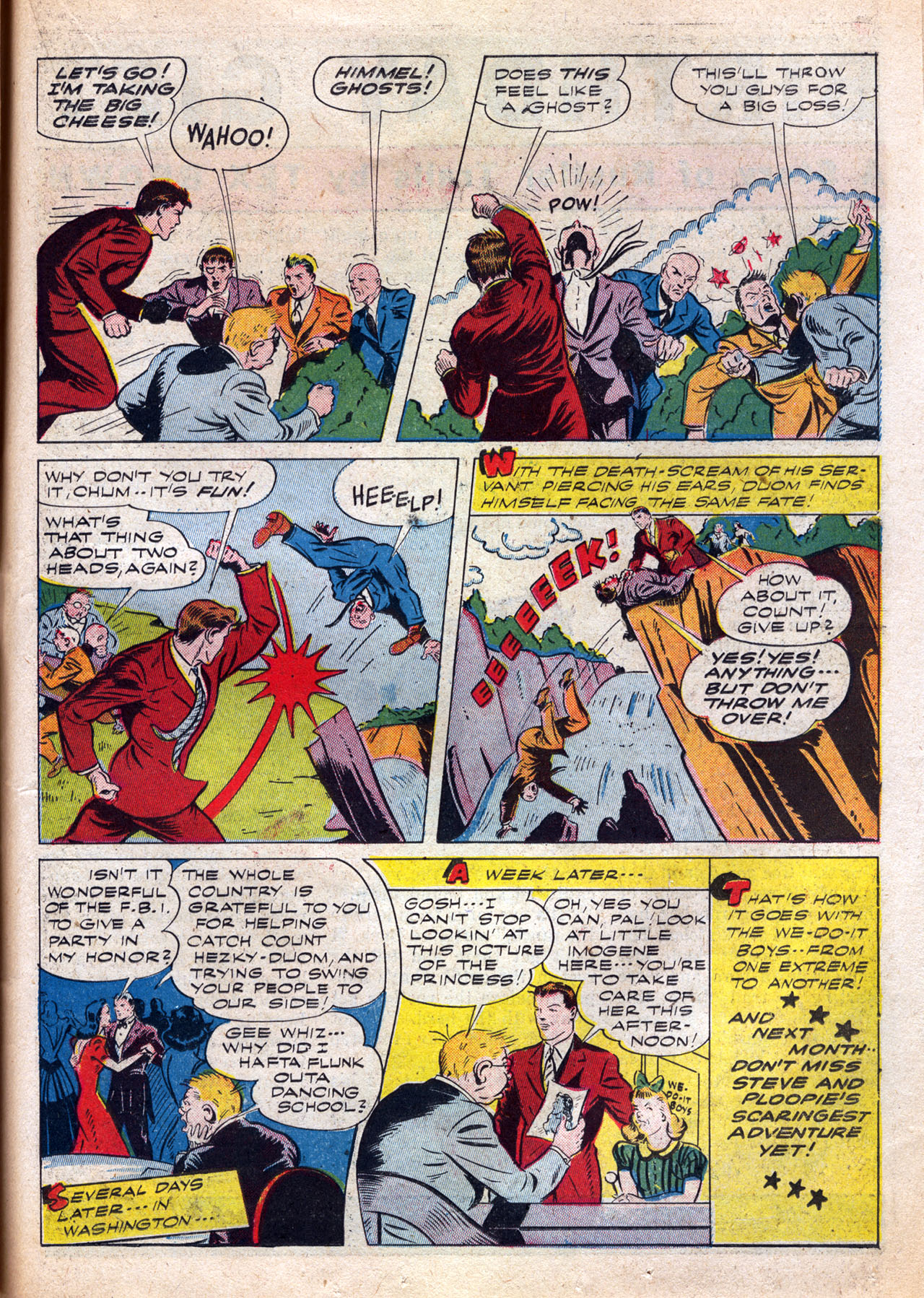 Read online Exciting Comics comic -  Issue #31 - 39