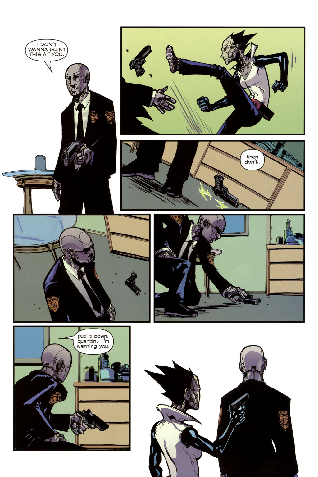 Read online NYC Mech: beta LOVE comic -  Issue #6 - 15