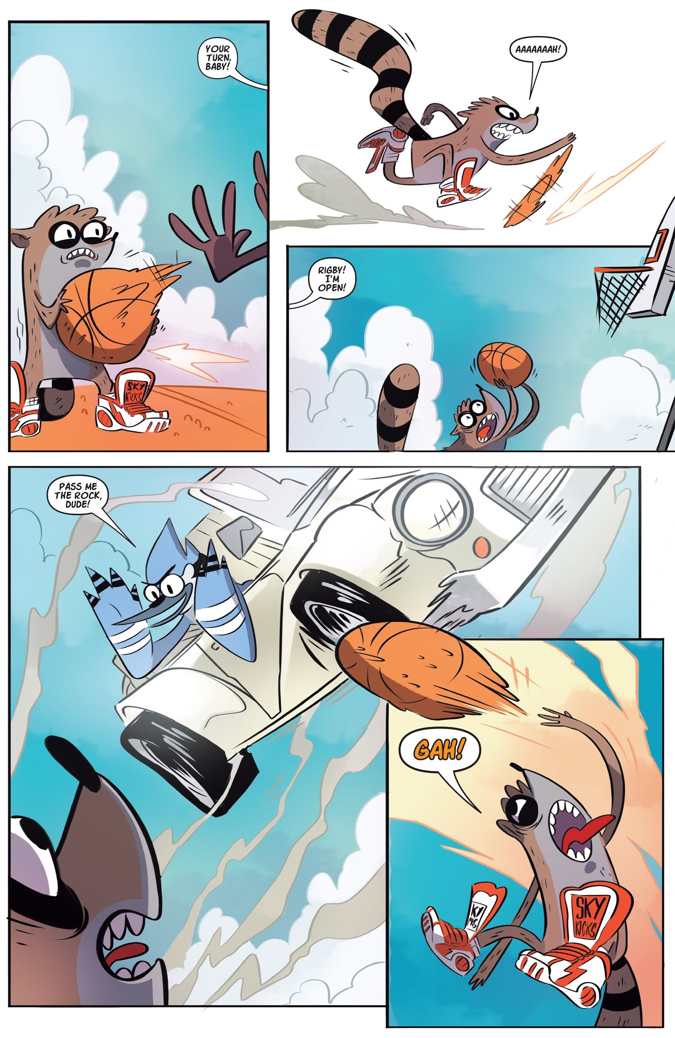 Read online Regular Show: Parks and Wreck comic -  Issue # TPB - 10