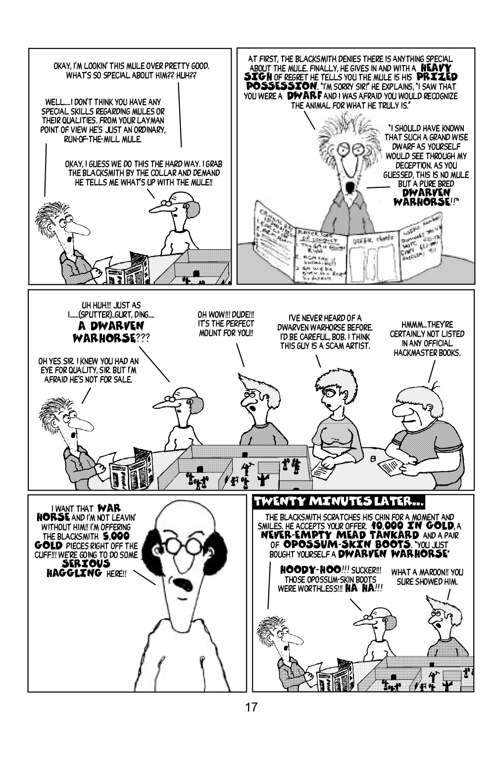 Read online Knights of the Dinner Table comic -  Issue #14 - 34