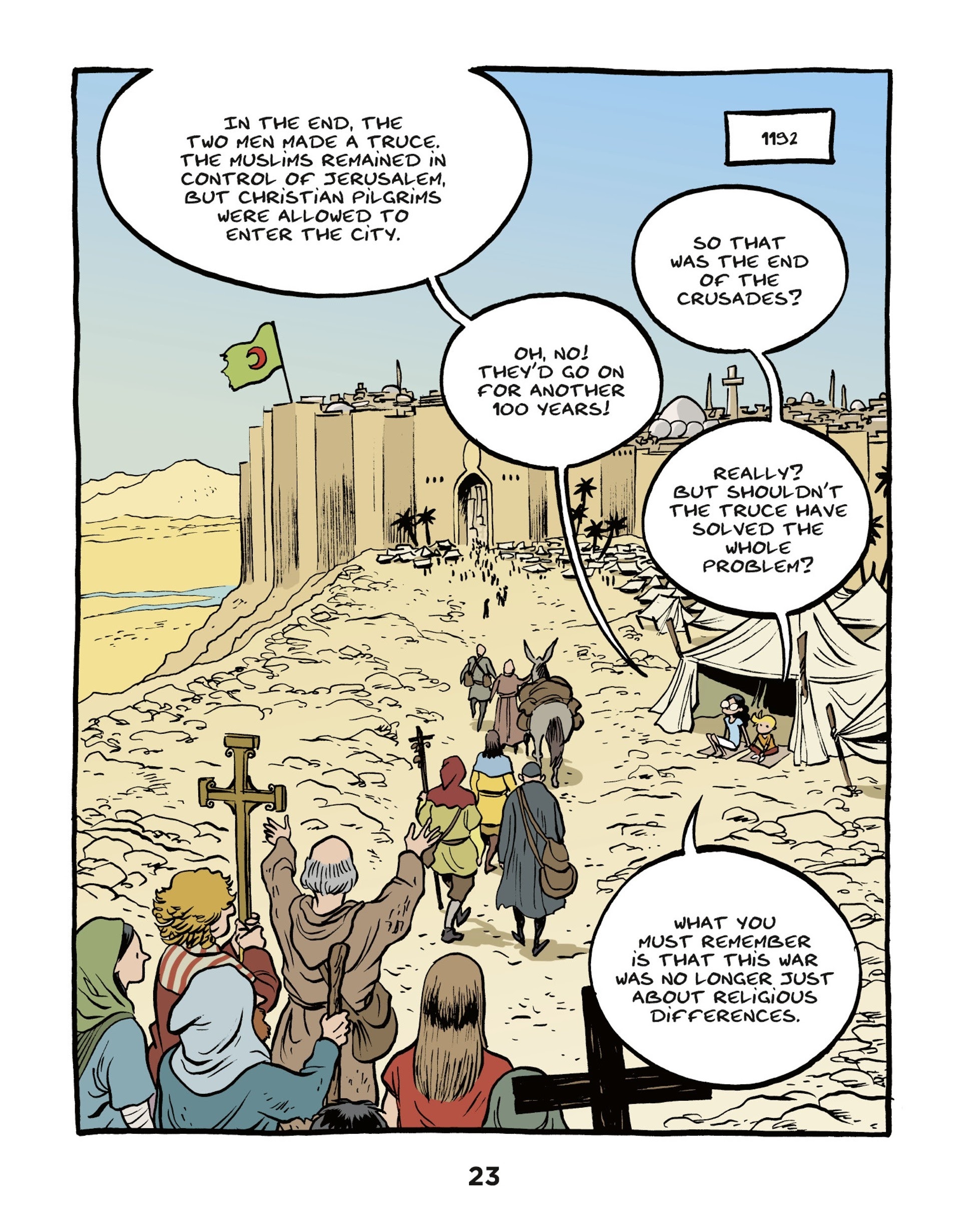 Read online On The History Trail With Ariane & Nino comic -  Issue #3 - 23