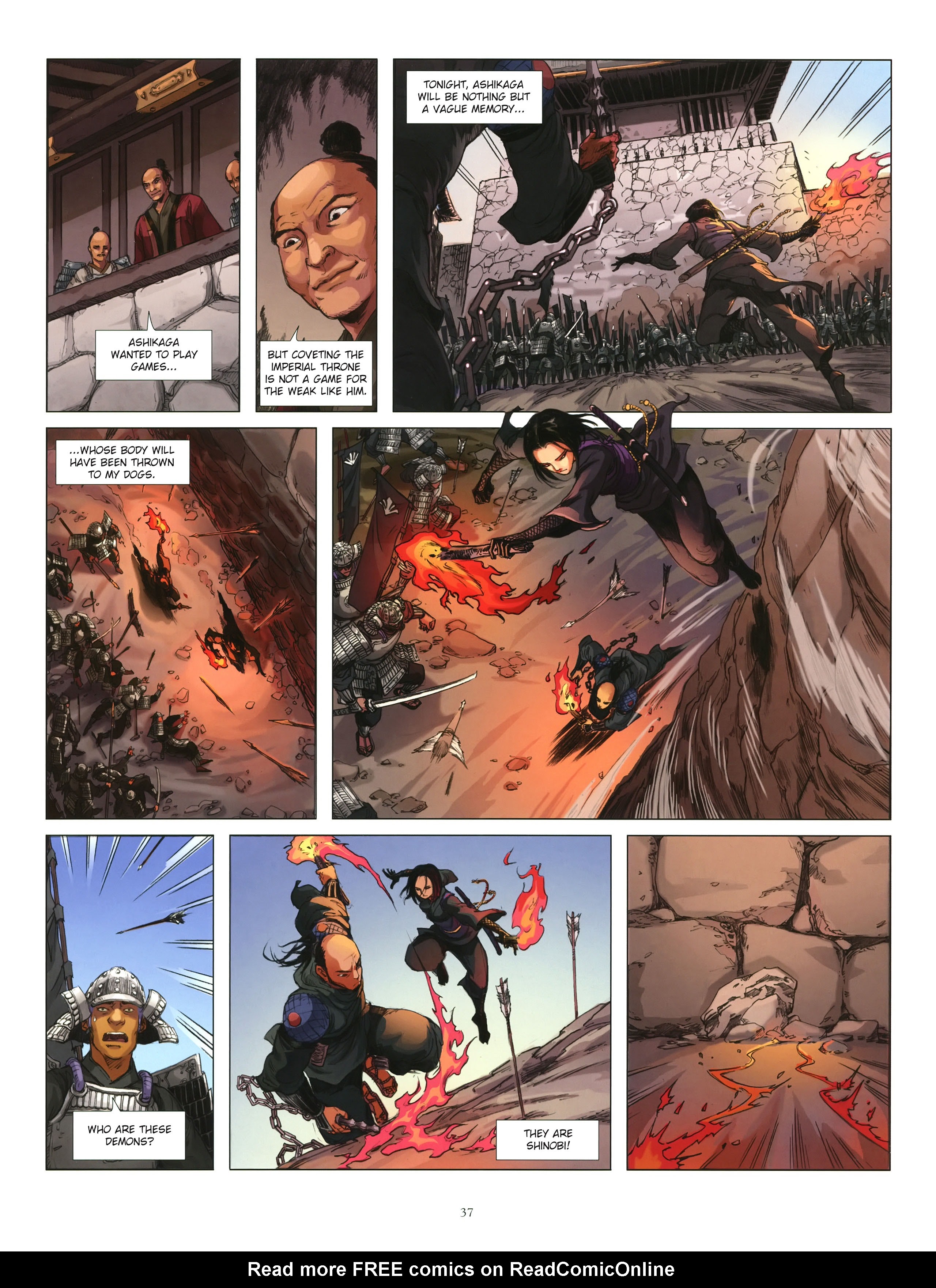 Read online Shadow of the Shinobi comic -  Issue #2 - 39