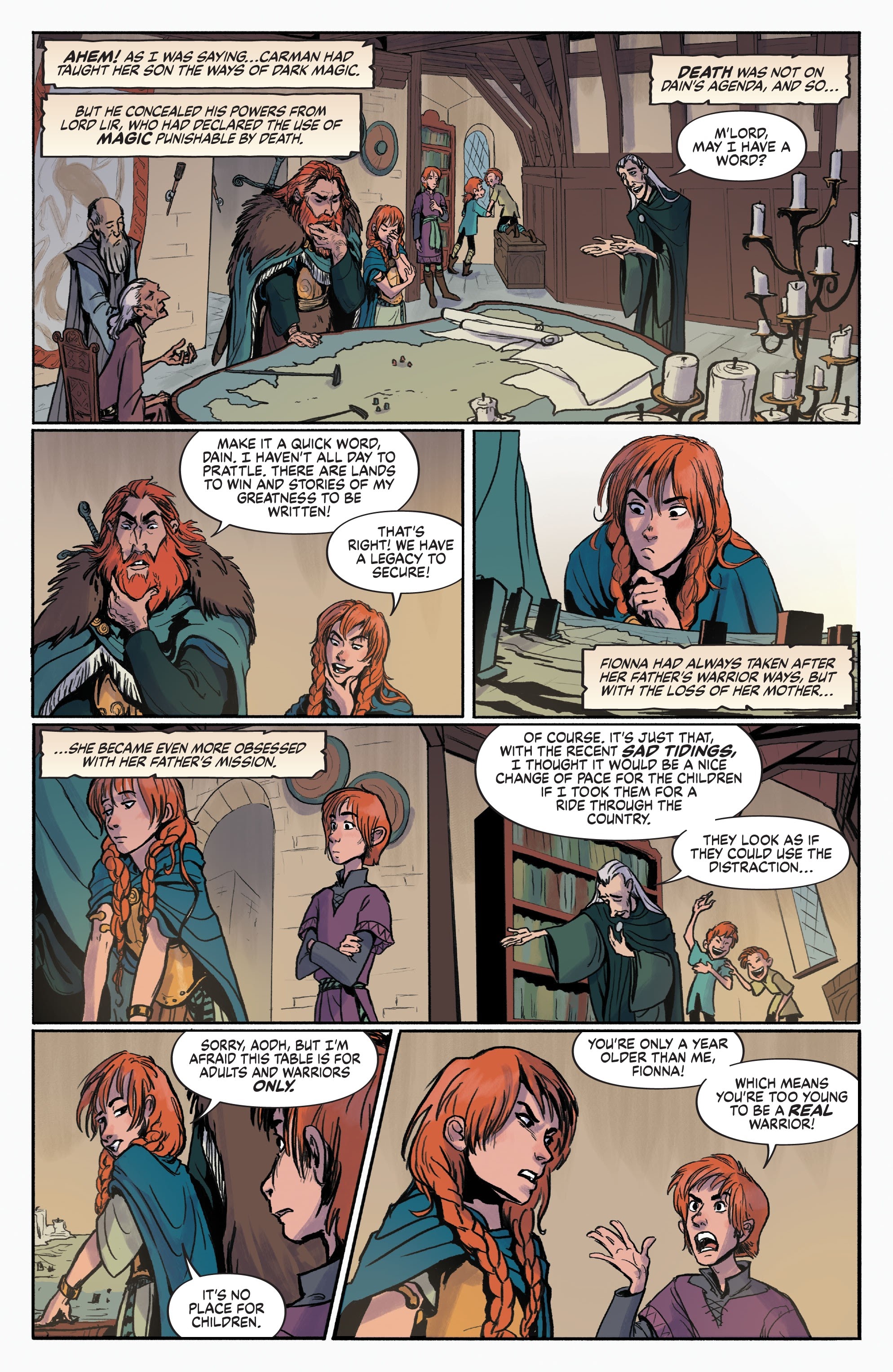 Read online Jim Henson's The Storyteller: Shapeshifters comic -  Issue #1 - 6