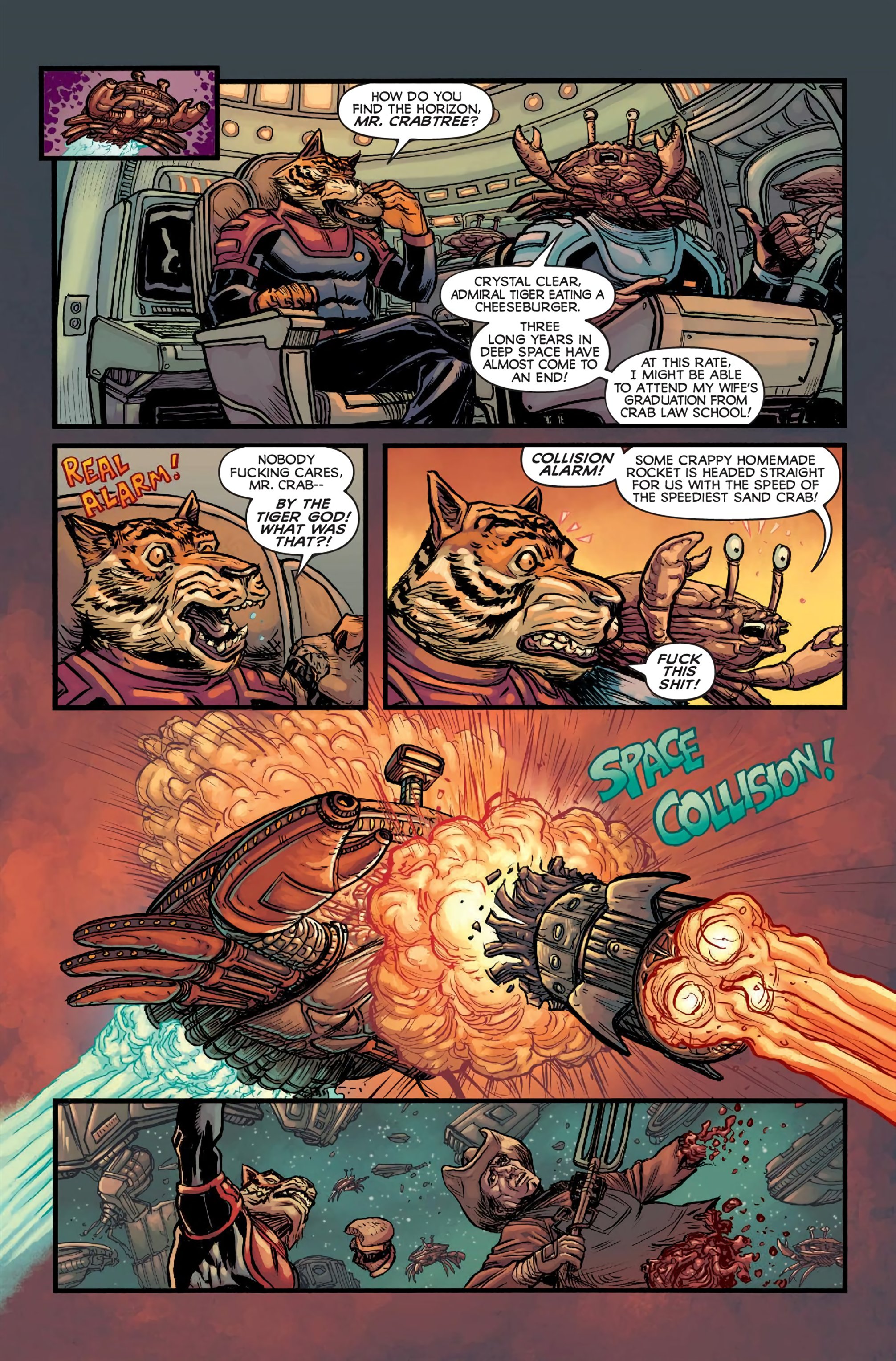 Read online God Hates Astronauts comic -  Issue # _The Omnimegabus (Part 2) - 41