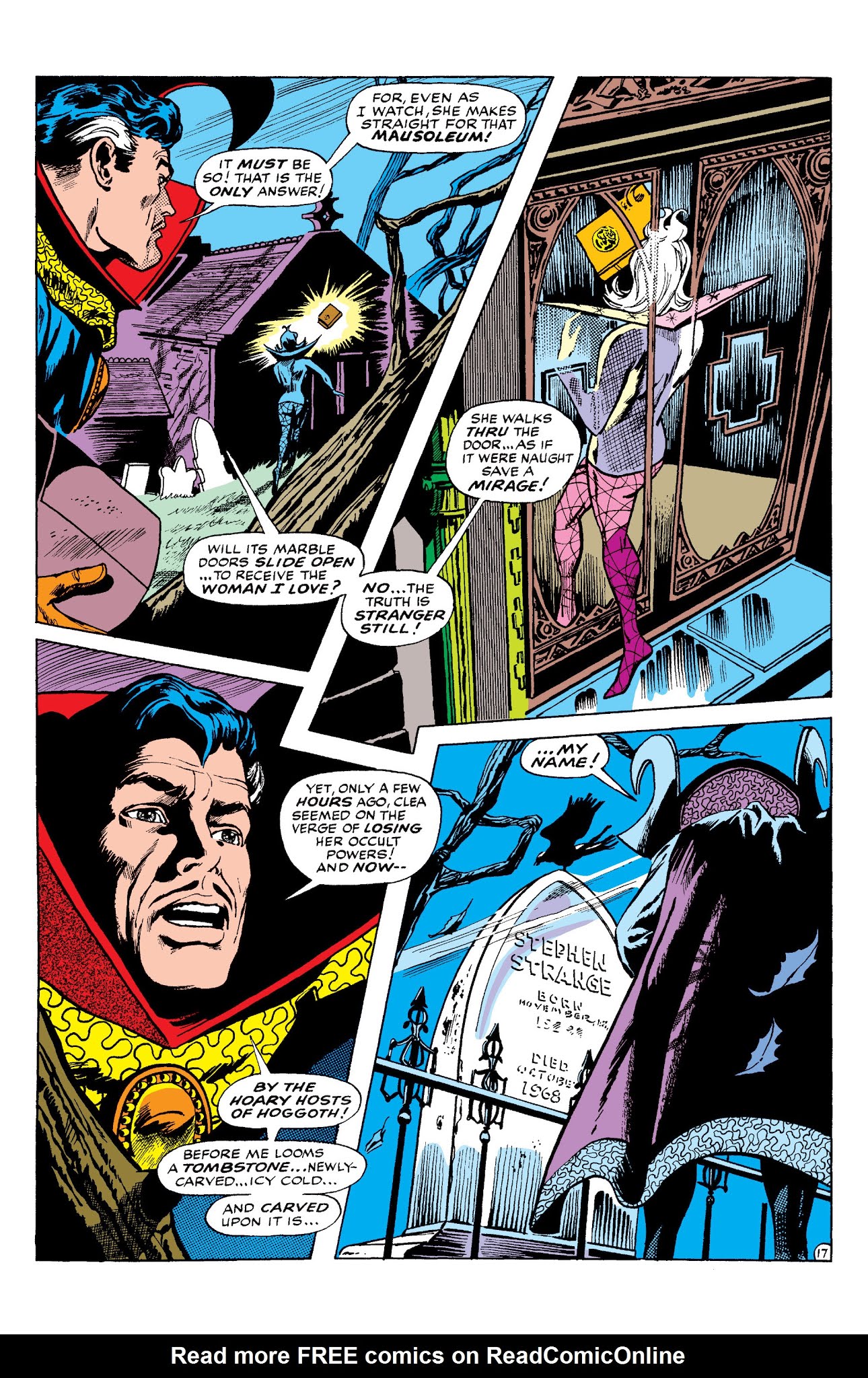 Read online Marvel Masterworks: Doctor Strange comic -  Issue # TPB 3 (Part 2) - 71