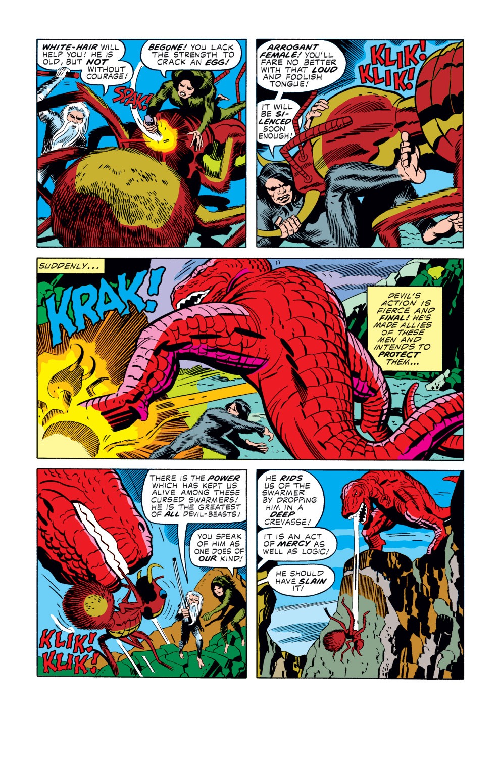 Read online Devil Dinosaur comic -  Issue #6 - 5