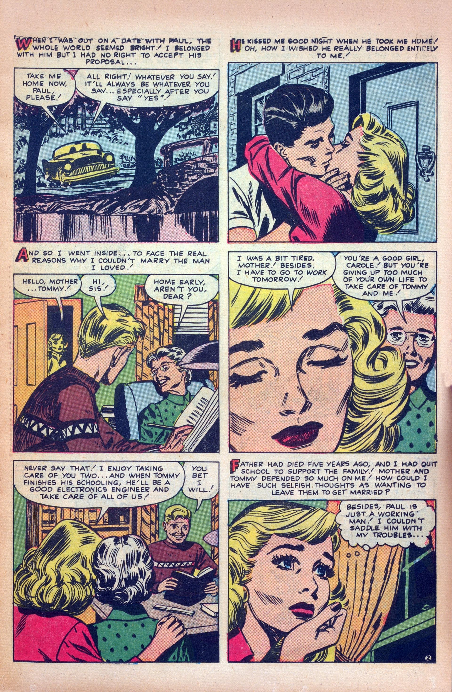 Read online Love Romances comic -  Issue #70 - 11