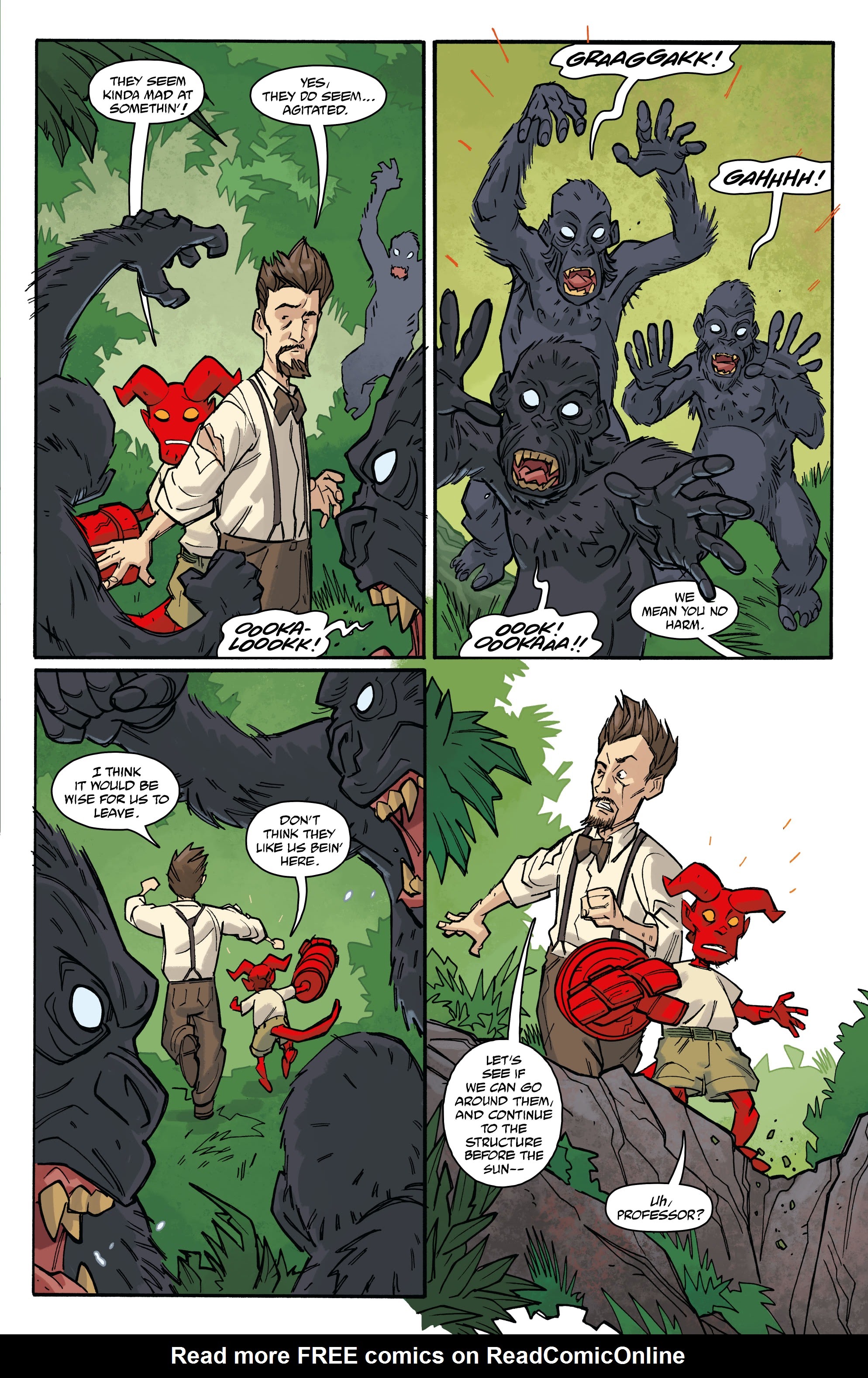 Read online Young Hellboy comic -  Issue #1 - 17