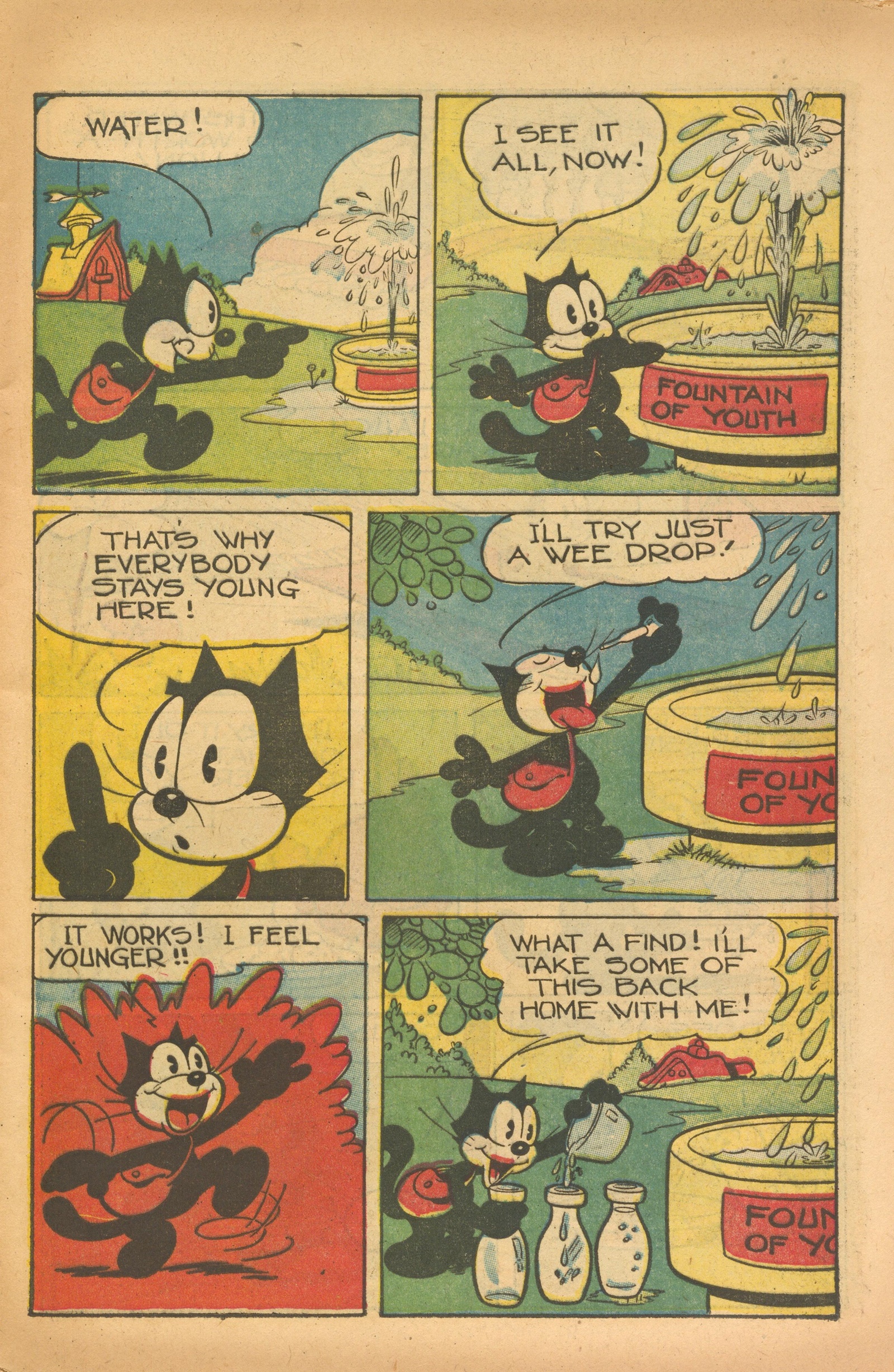 Read online Felix the Cat (1951) comic -  Issue #26 - 7