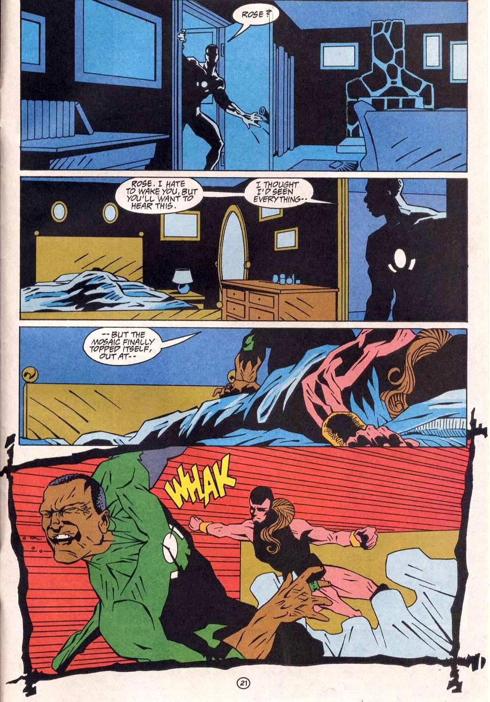 Read online Green Lantern: Mosaic comic -  Issue #13 - 22