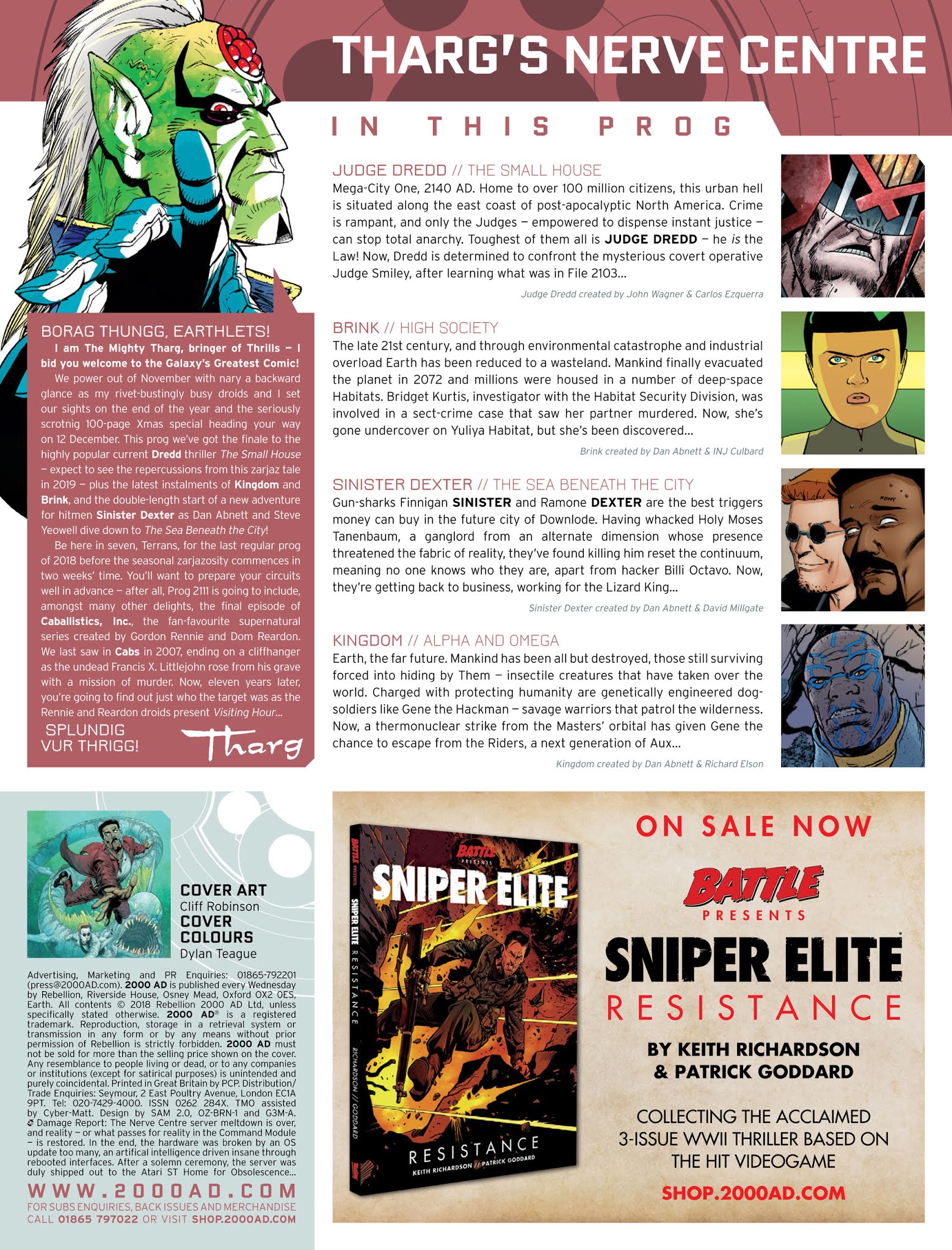 Read online 2000 AD comic -  Issue #2109 - 2