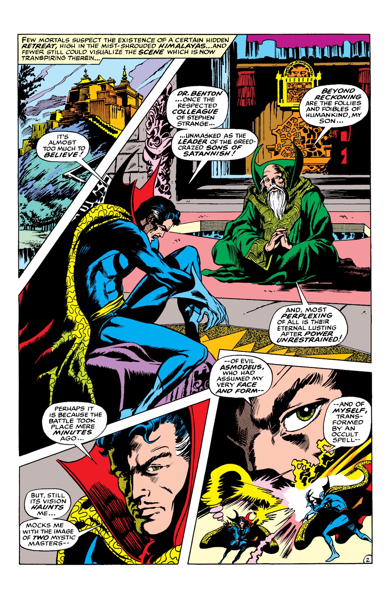 Read online Marvel Masterworks: Doctor Strange comic -  Issue # TPB 3 (Part 2) - 98